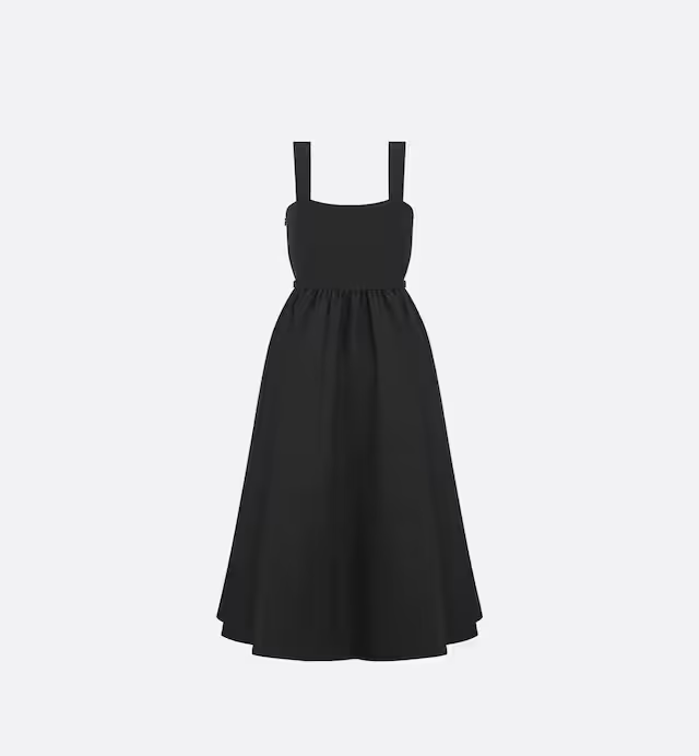MID-LENGTH BELTED DRESS