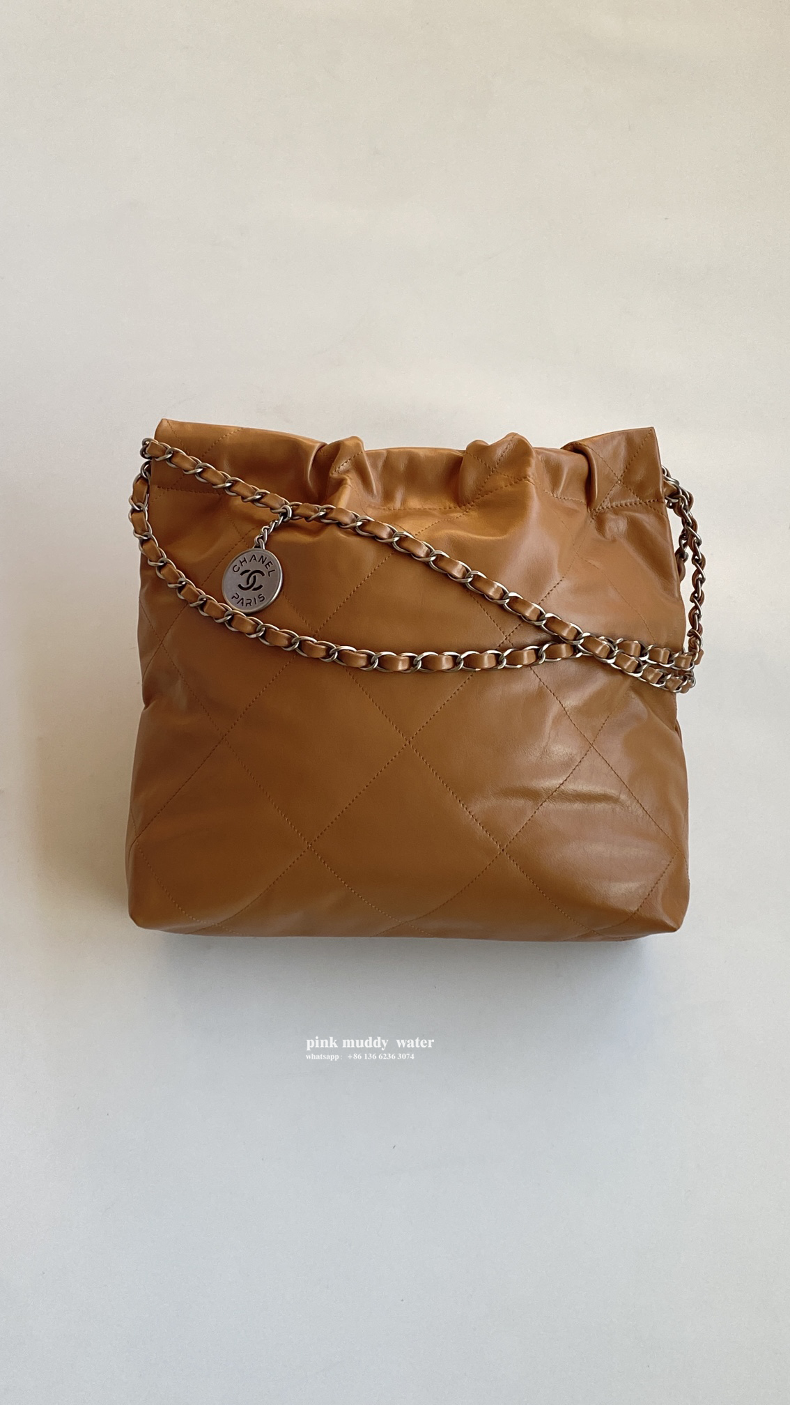 CHANEL 22Bag Tote Shopping Bag