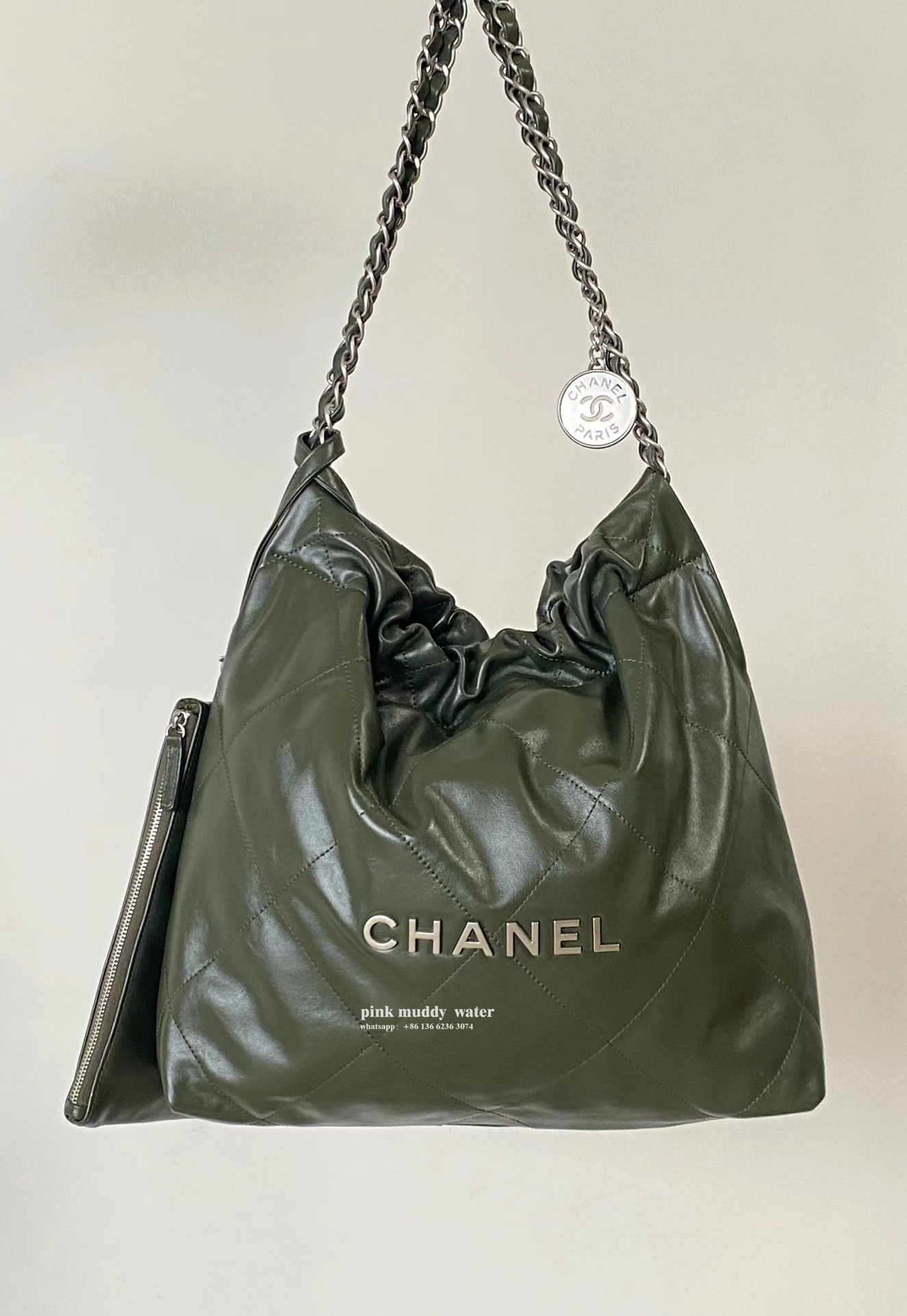 CHANEL 22Bag Tote Shopping Bag