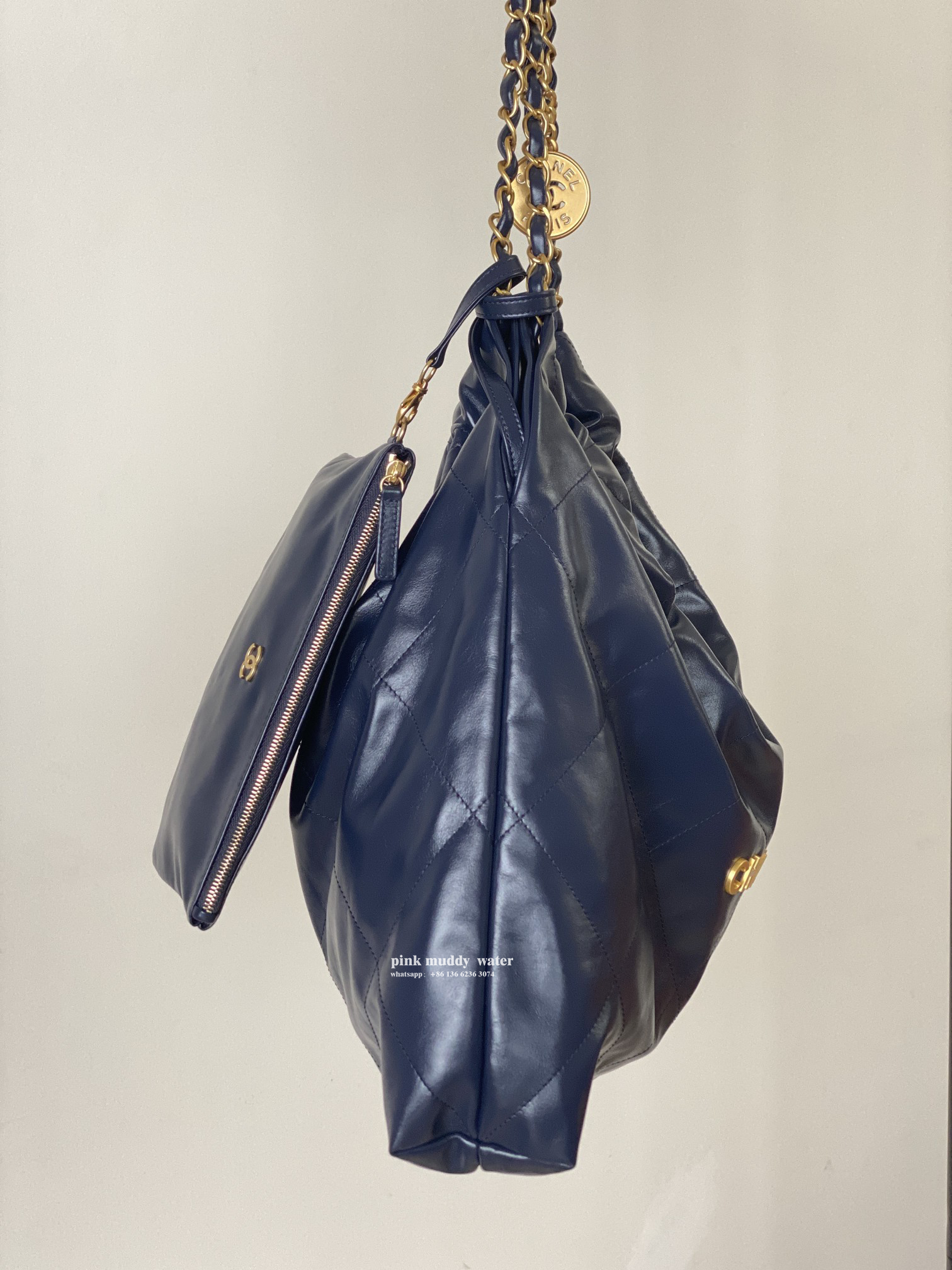 CHANEL 22Bag Tote Shopping Bag