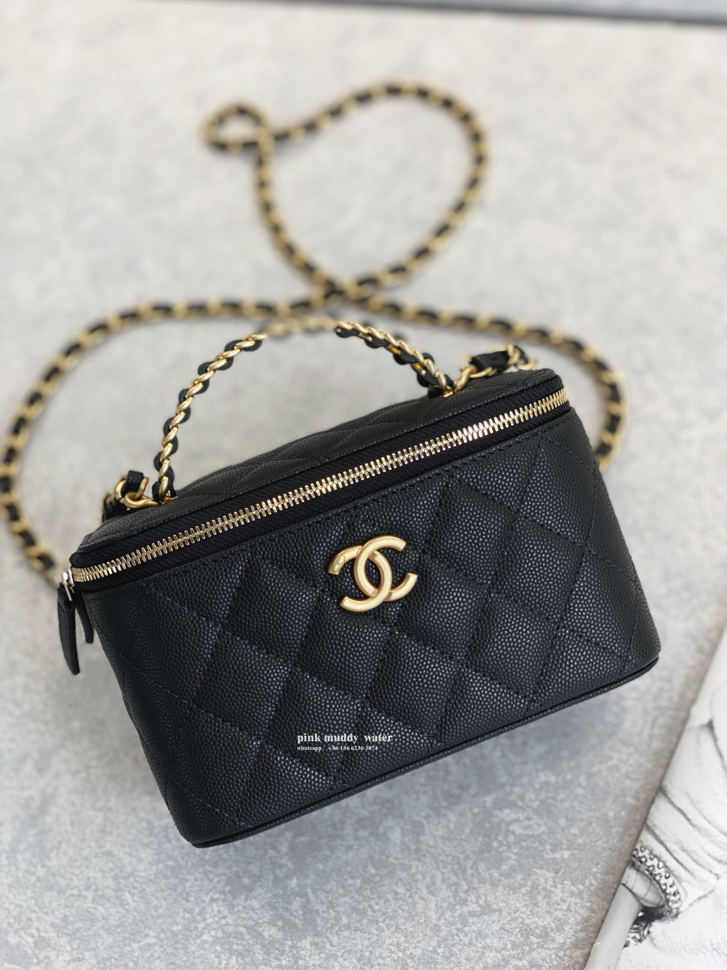 CHANEL handbag box bag
