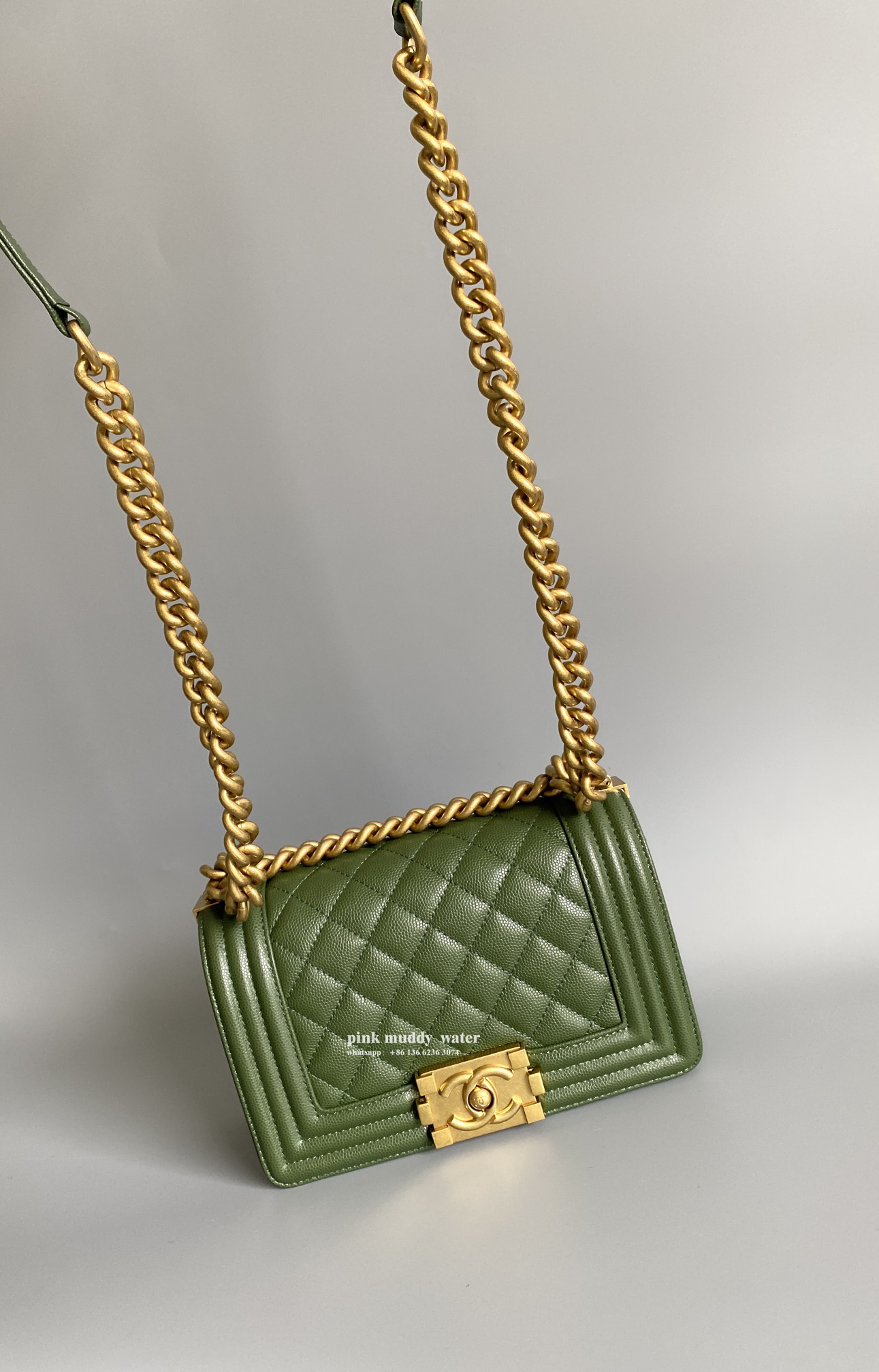 CHANEL Diamond Crossbody Bag
