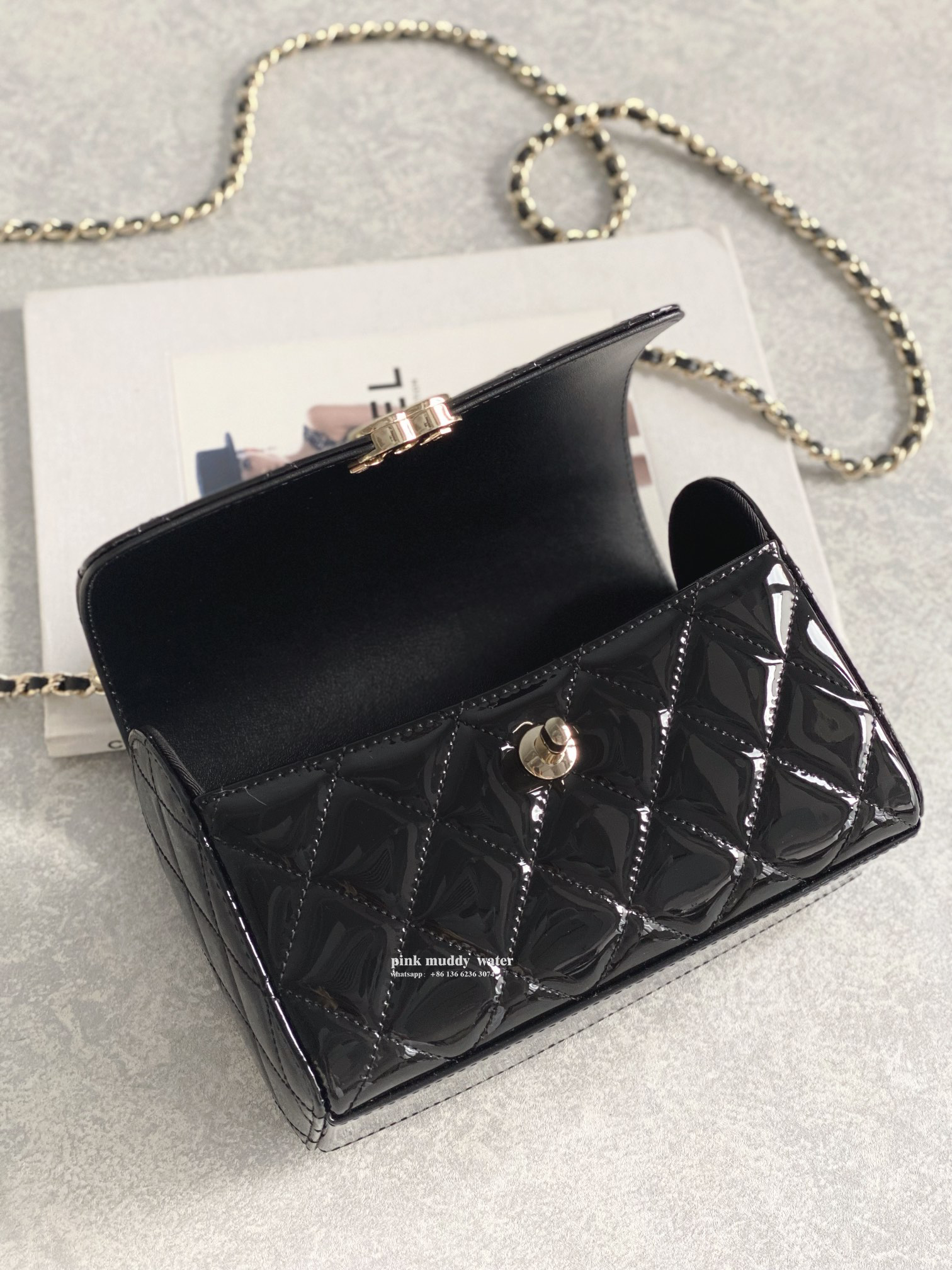 CHANEL23K shoulder crossbody handbag