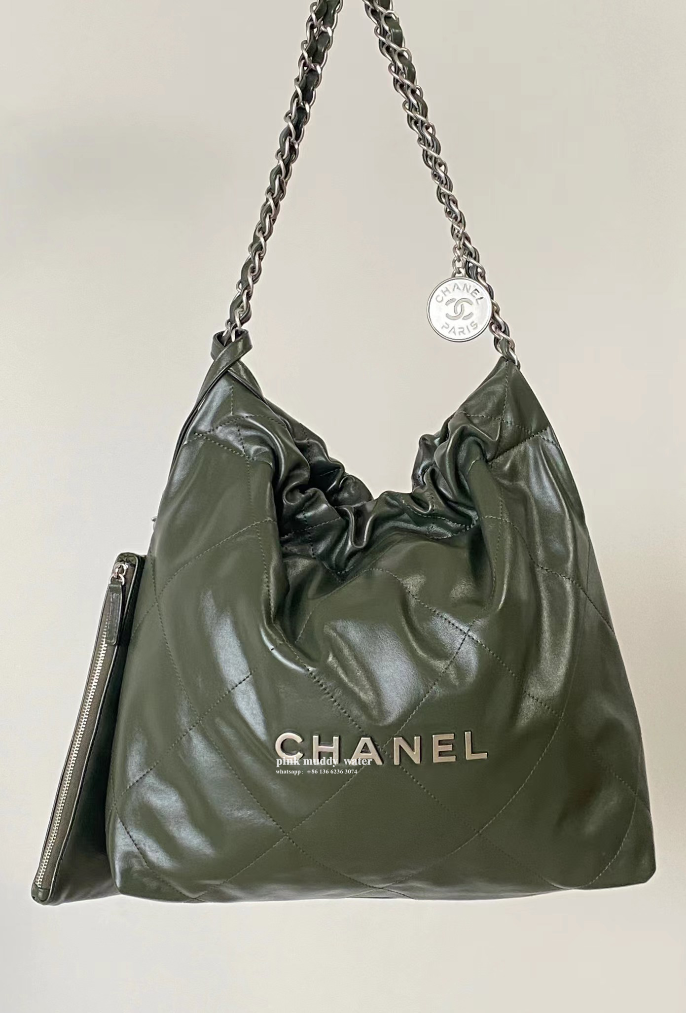 CHANEL 22Bag Tote Shopping Bag