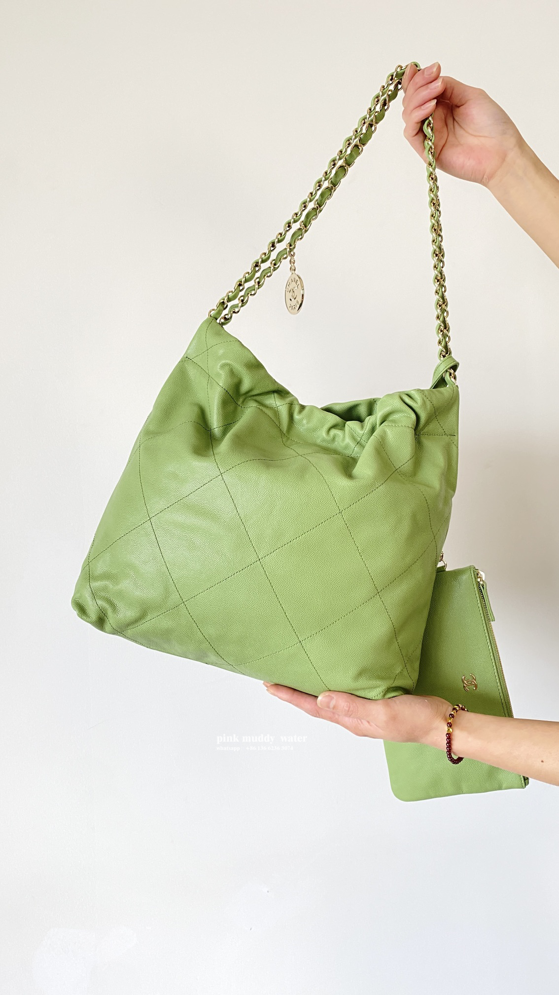 CHANEL 22Bag Tote Shopping Bag