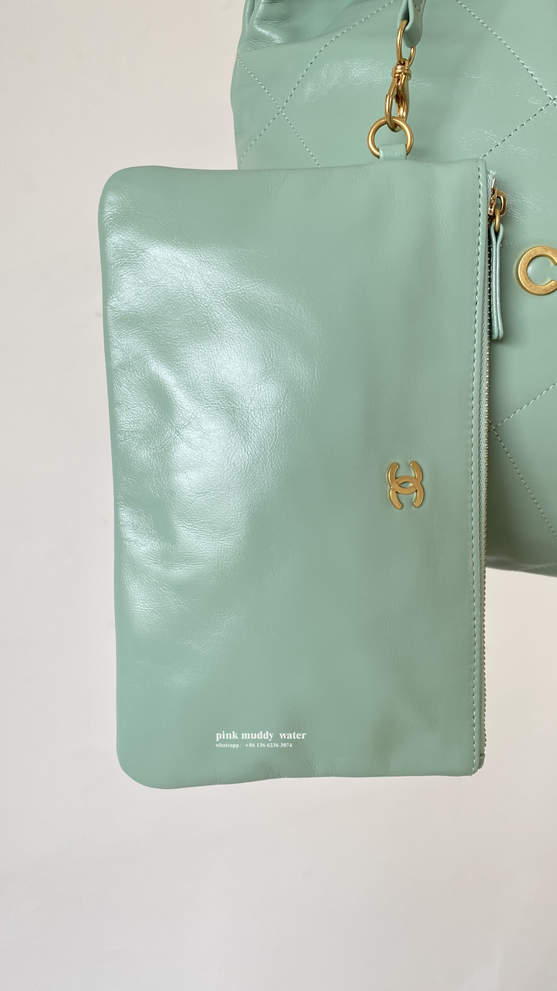 CHANEL 22Bag Tote Shopping Bag