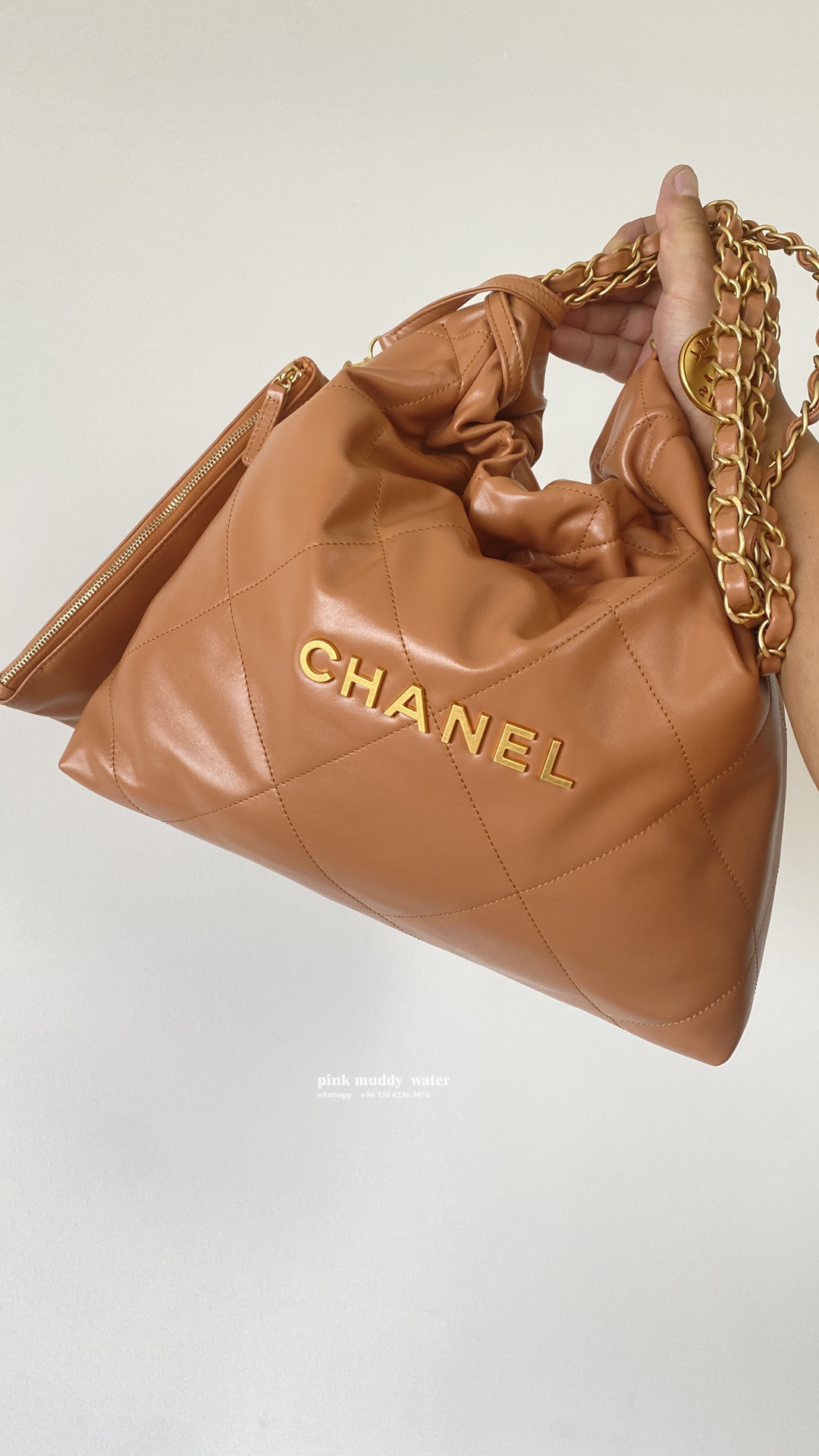CHANEL 22Bag Tote Shopping Bag