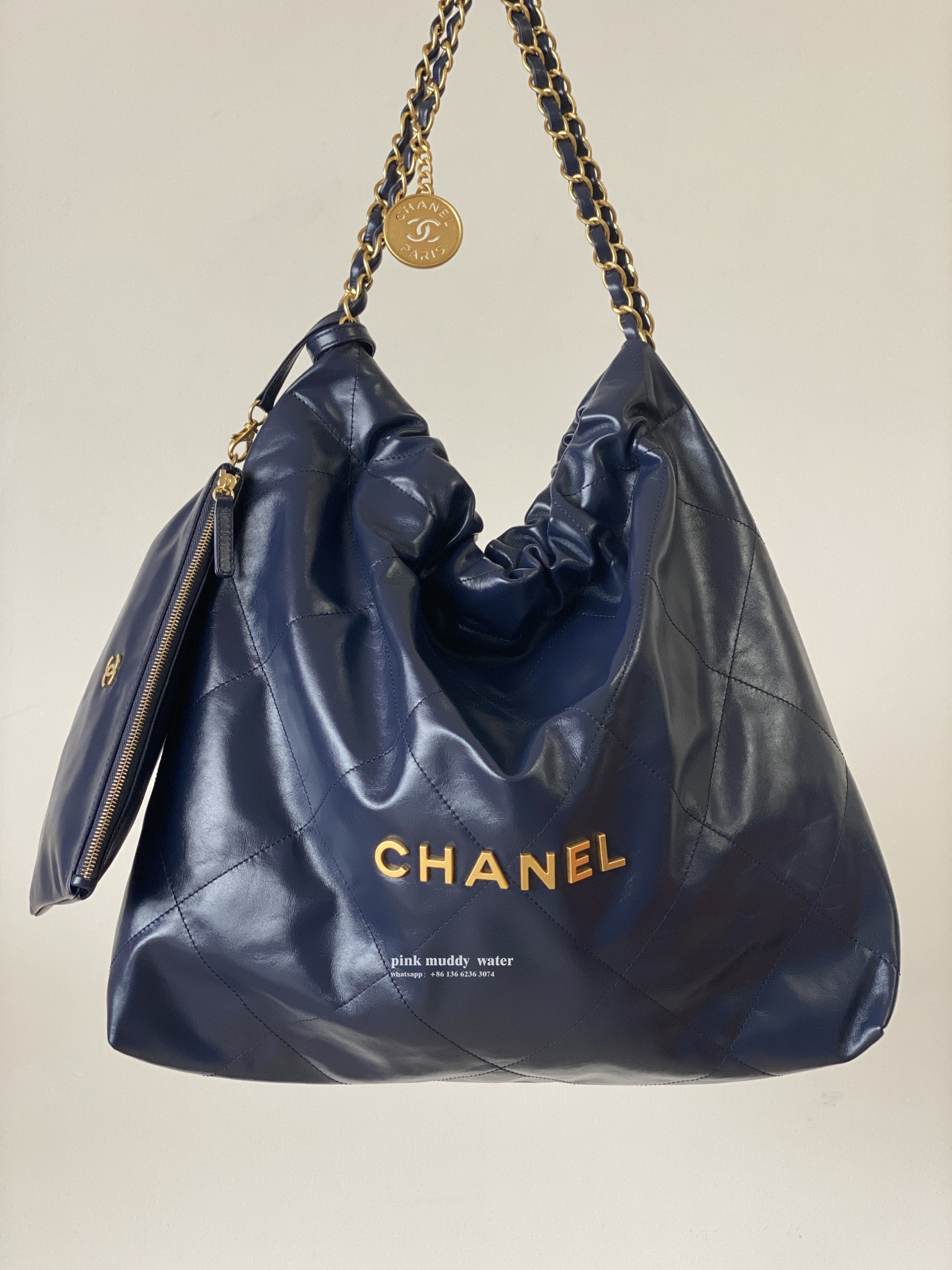 CHANEL 22Bag Tote Shopping Bag