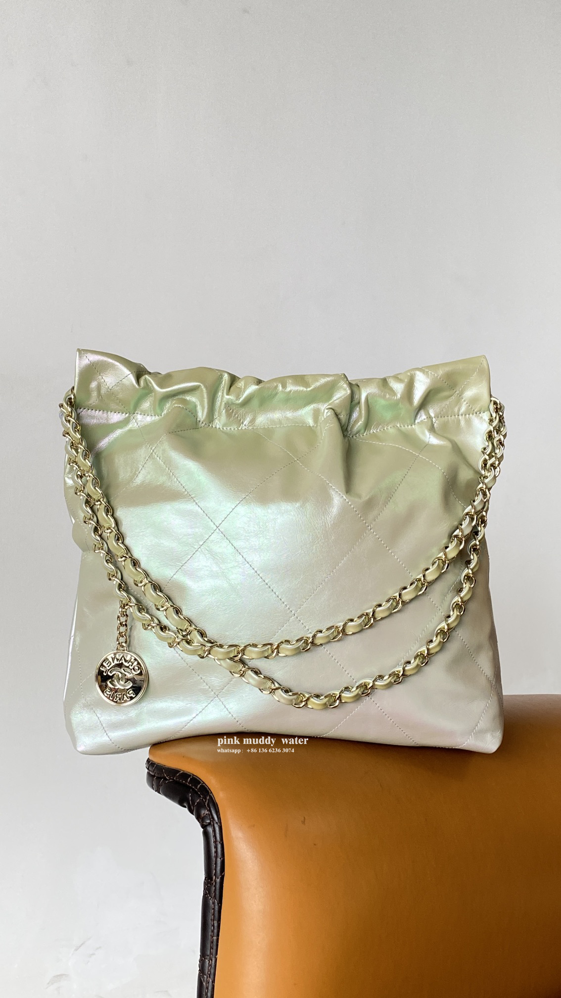 CHANEL 22Bag Tote Shopping Bag