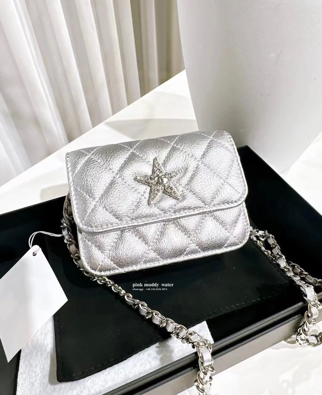 CHANEL 24C Diamond Logo