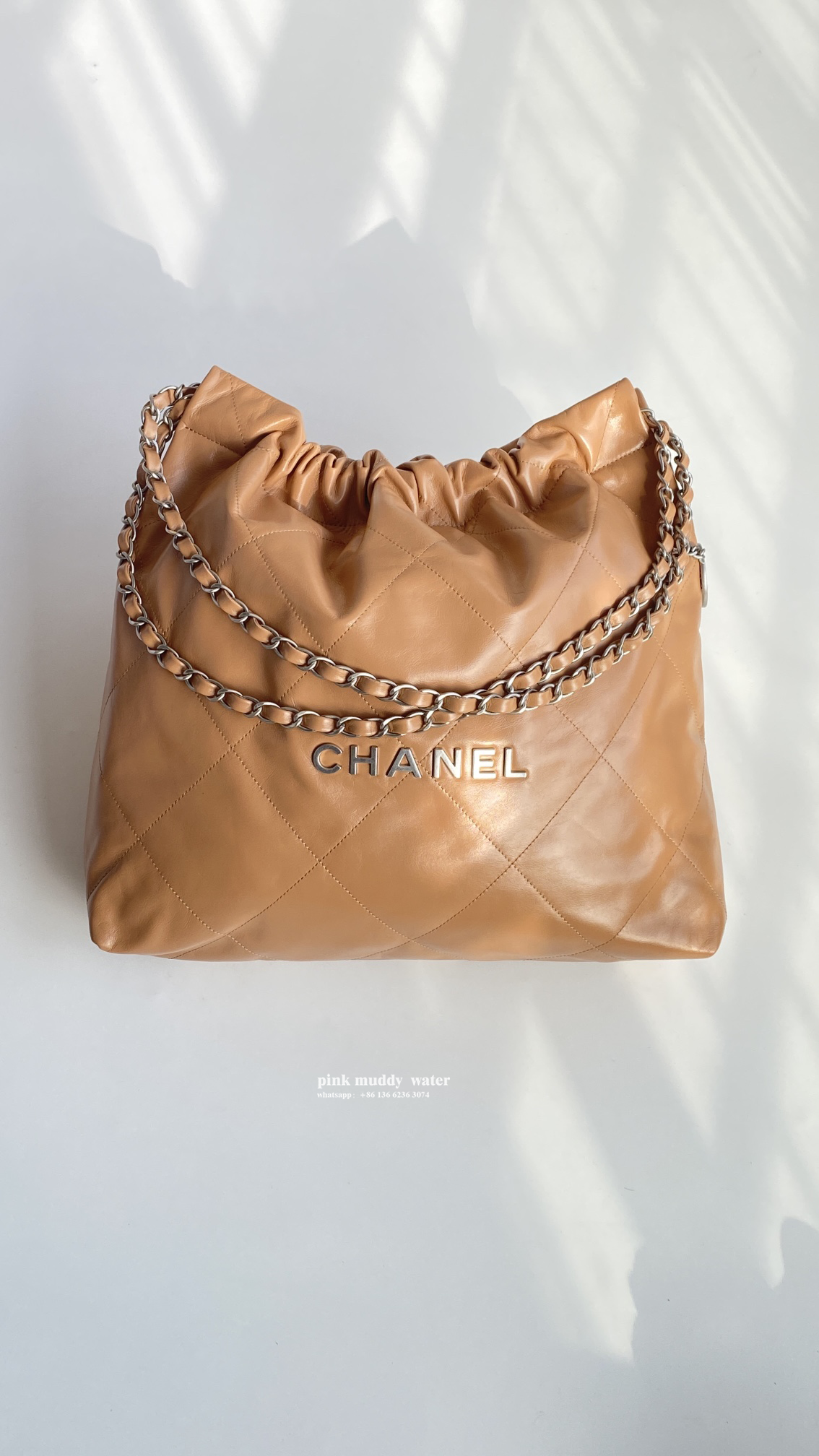 CHANEL 22Bag Tote Shopping Bag