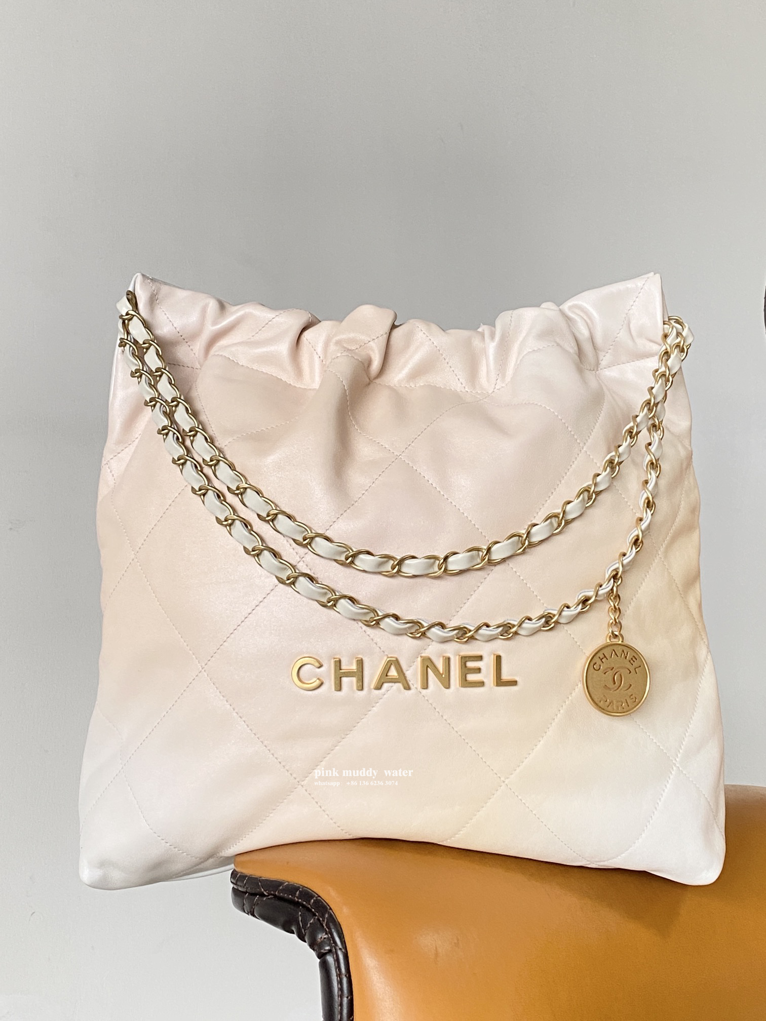 CHANEL 22Bag Tote Shopping Bag
