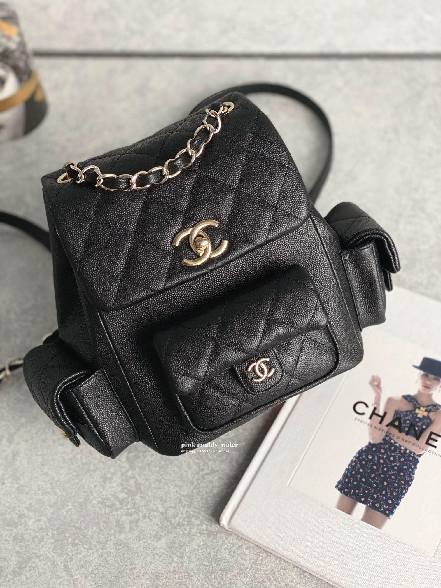CHANEL Duma 23K Backpack