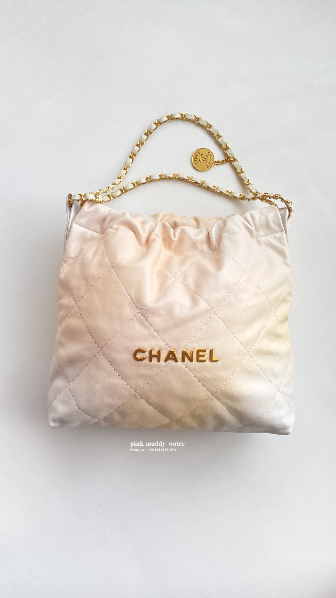 CHANEL 22Bag Tote Shopping Bag