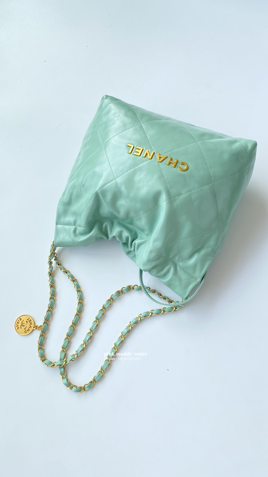 CHANEL 22Bag Tote Shopping Bag