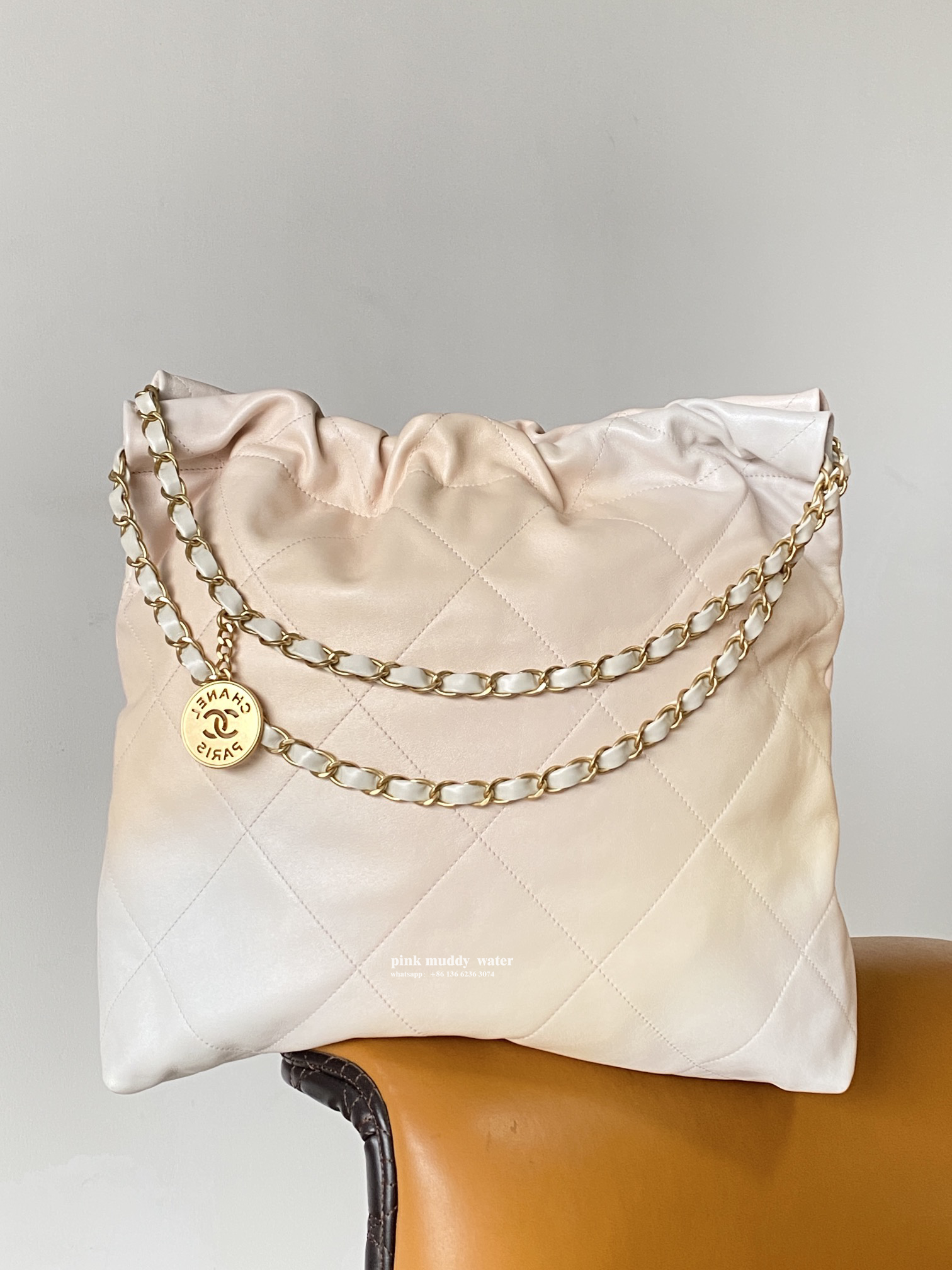 CHANEL 22Bag Tote Shopping Bag