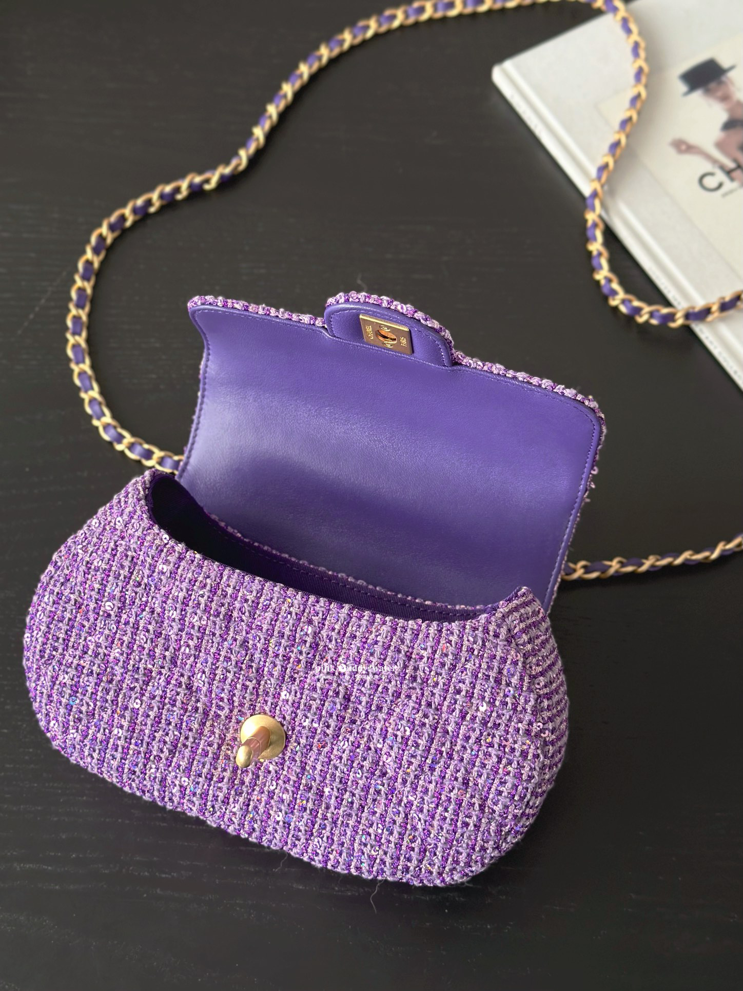 CHANEL 24C Crossbody Handbag