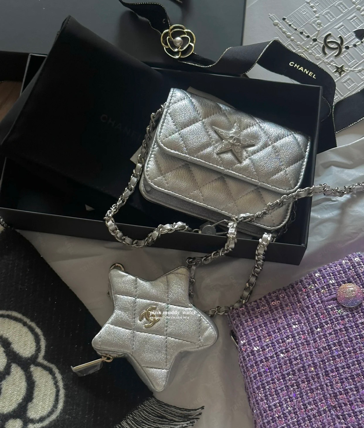 CHANEL 24C Diamond Logo