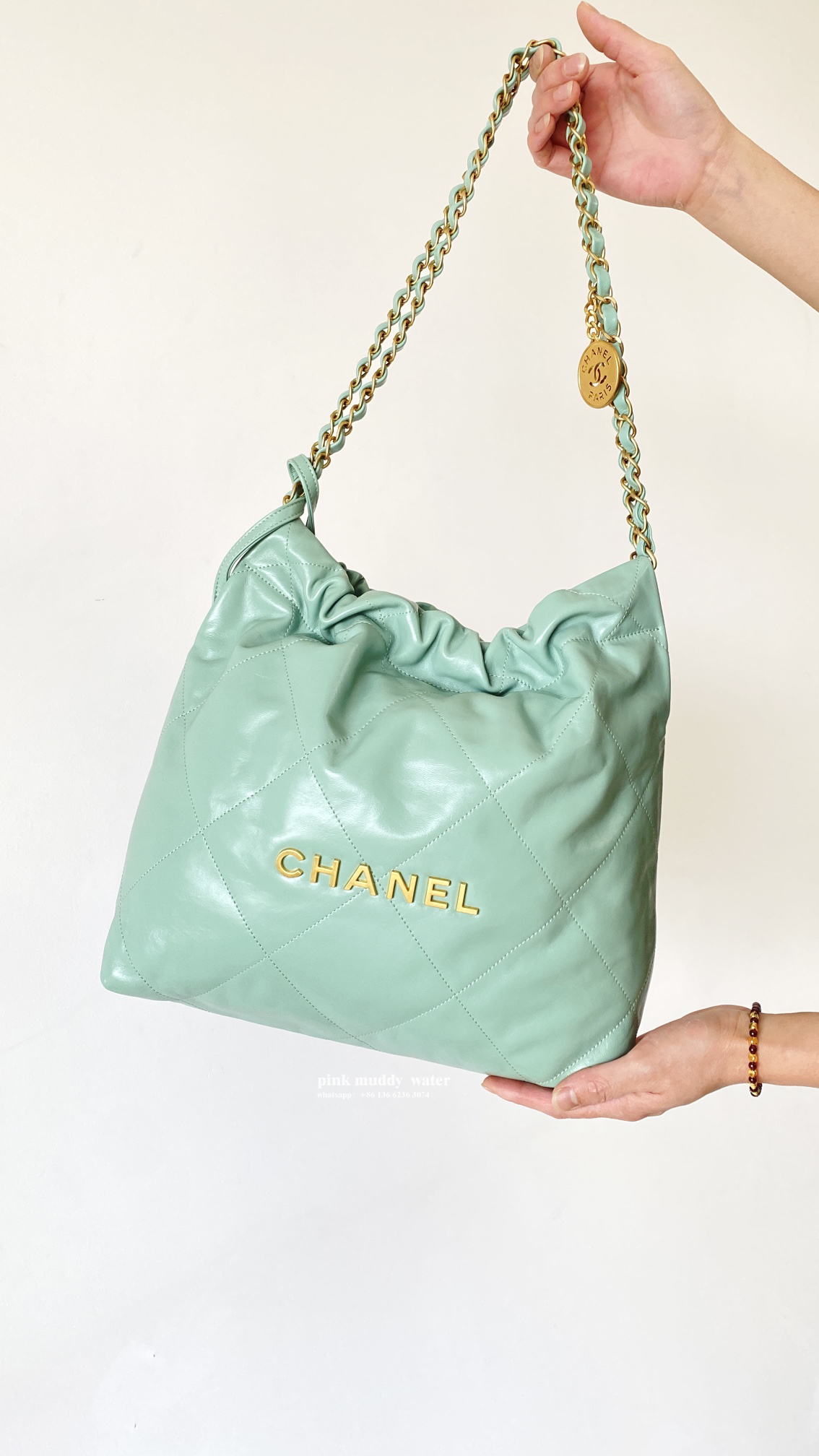 CHANEL 22Bag Tote Shopping Bag