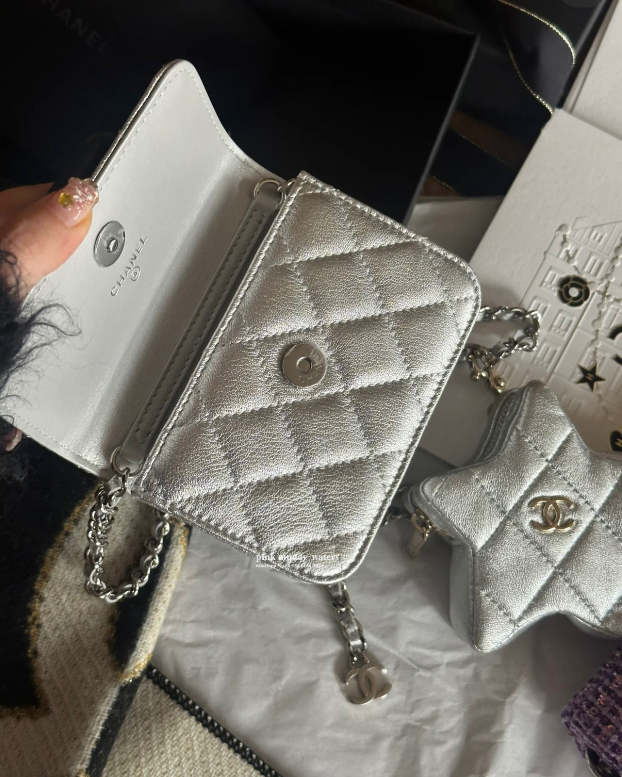 CHANEL 24C Diamond Logo