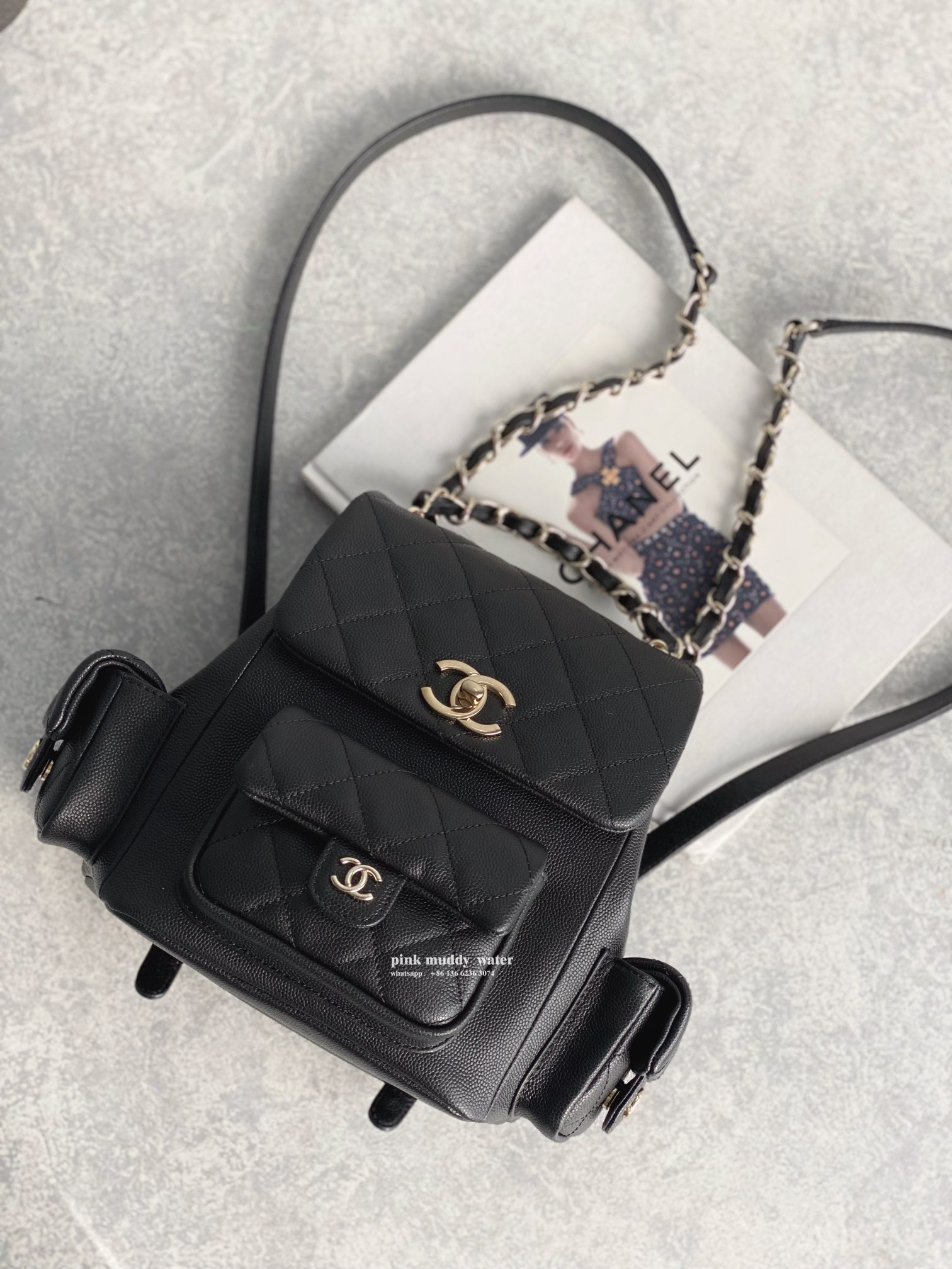 CHANEL Duma 23K Backpack