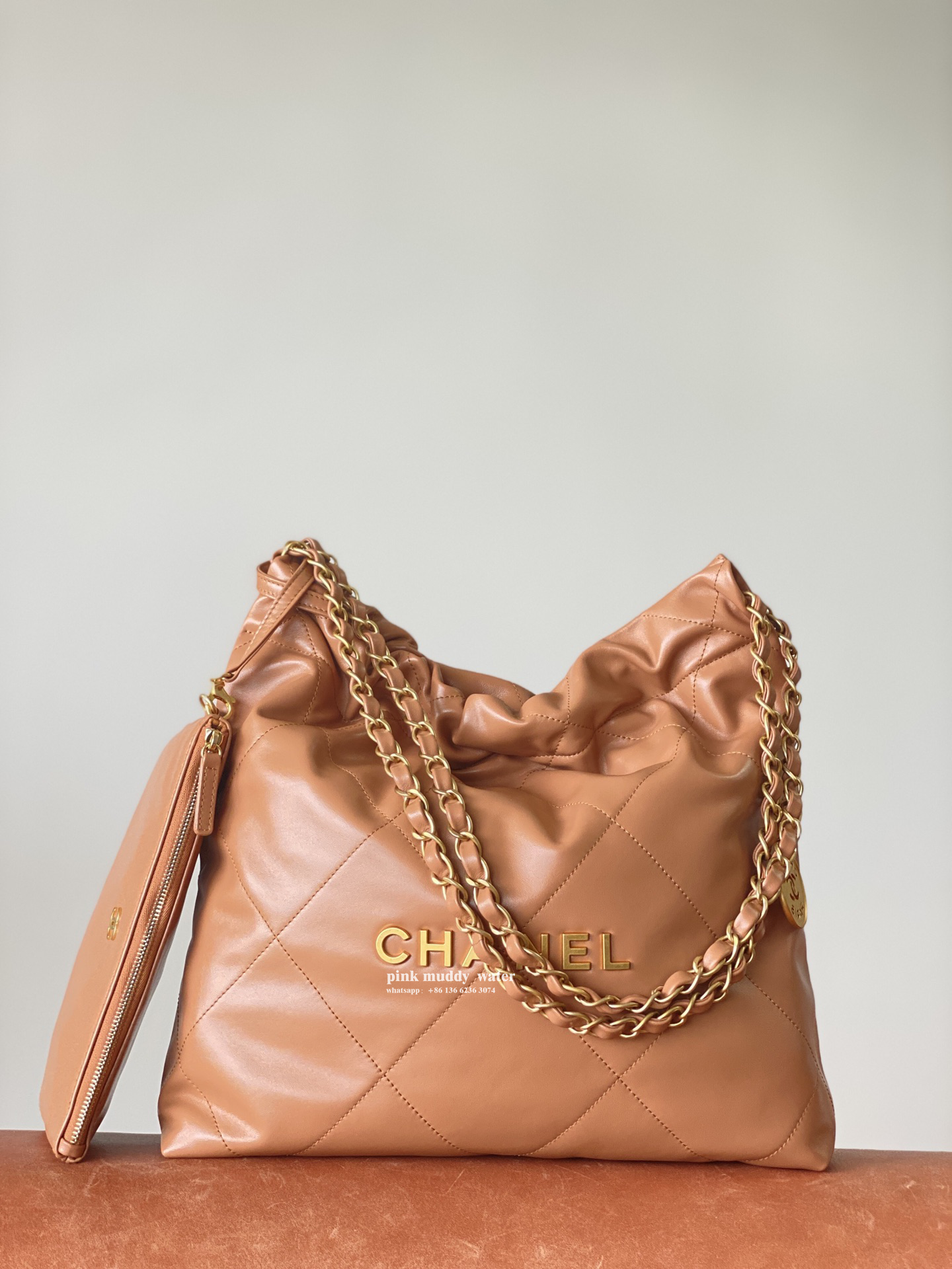 CHANEL 22Bag Tote Shopping Bag