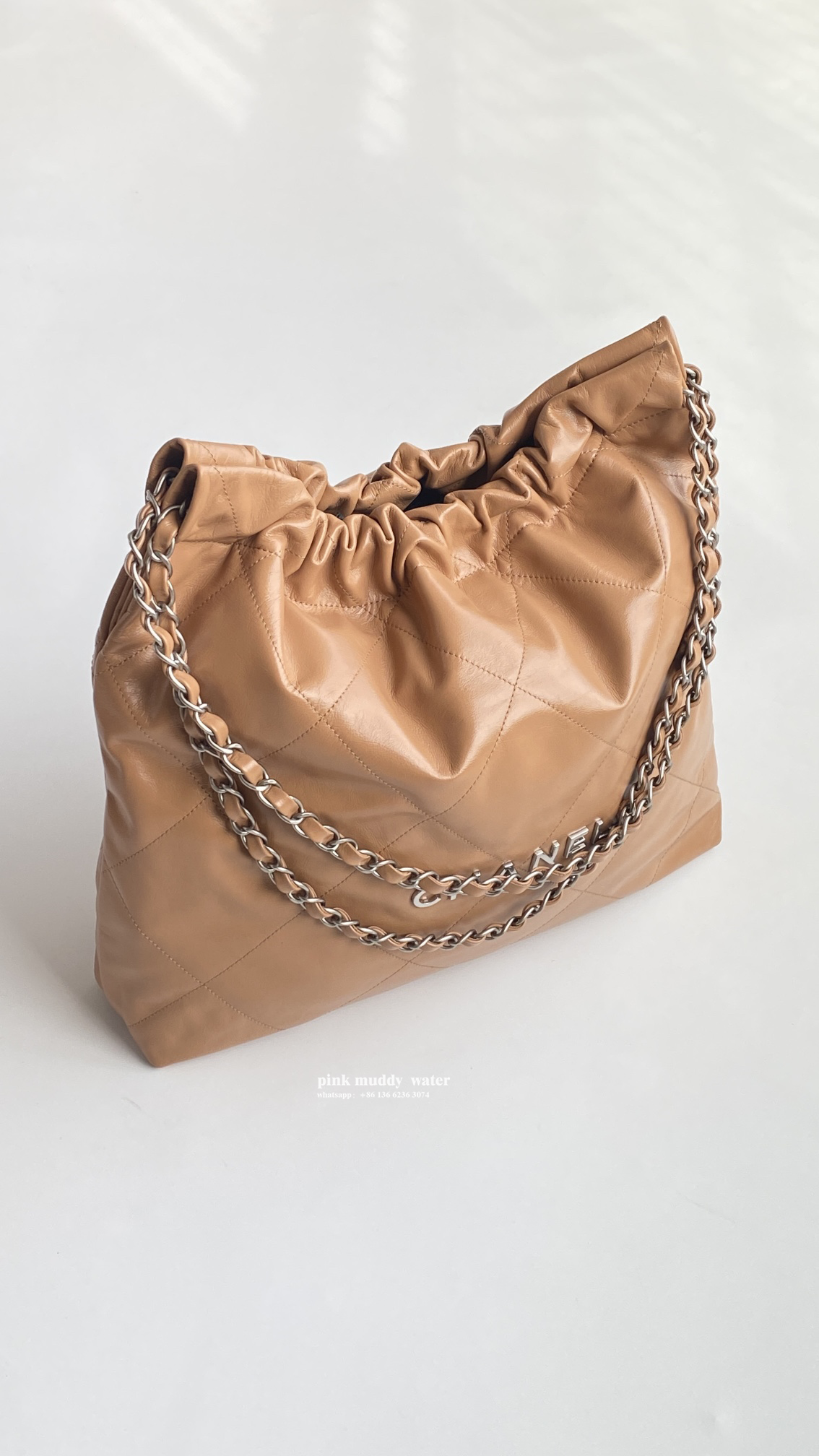 CHANEL 22Bag Tote Shopping Bag