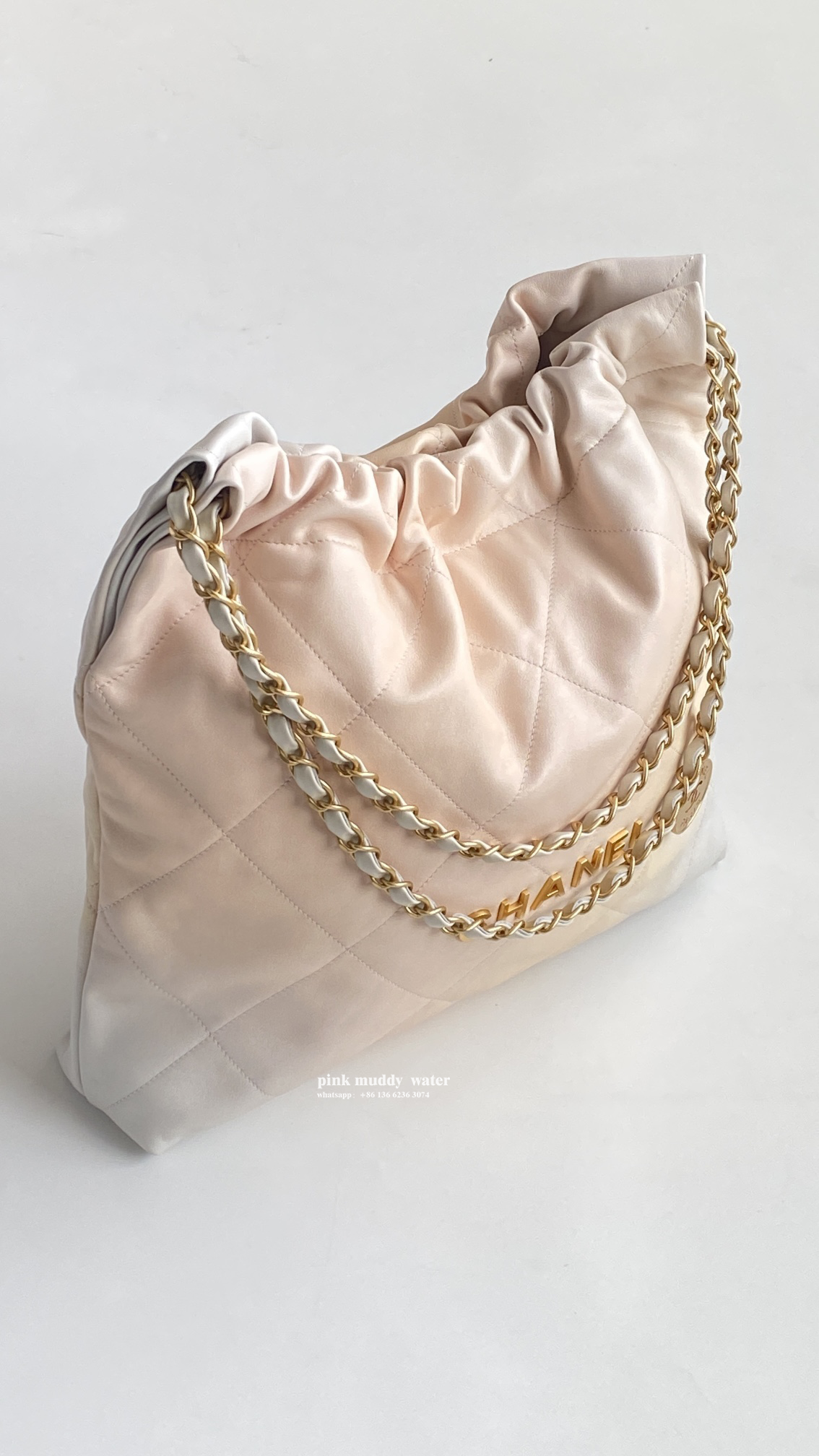 CHANEL 22Bag Tote Shopping Bag