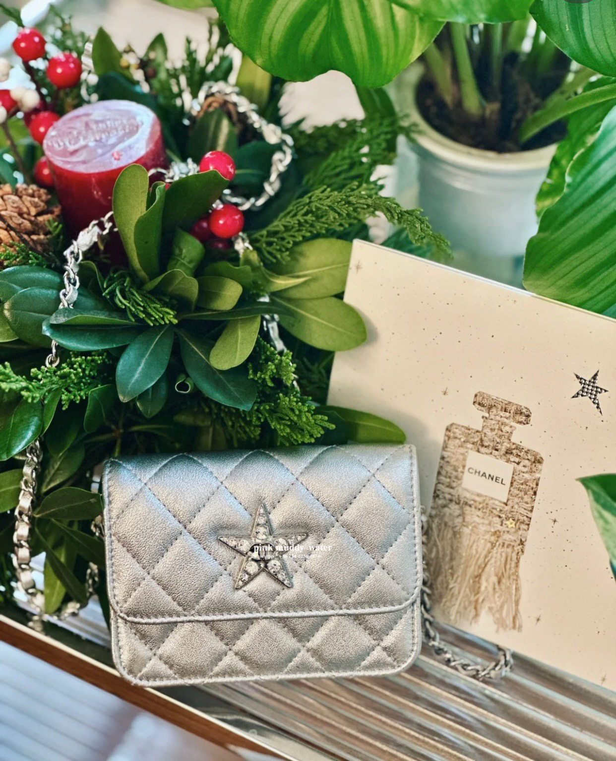 CHANEL 24C Diamond Logo