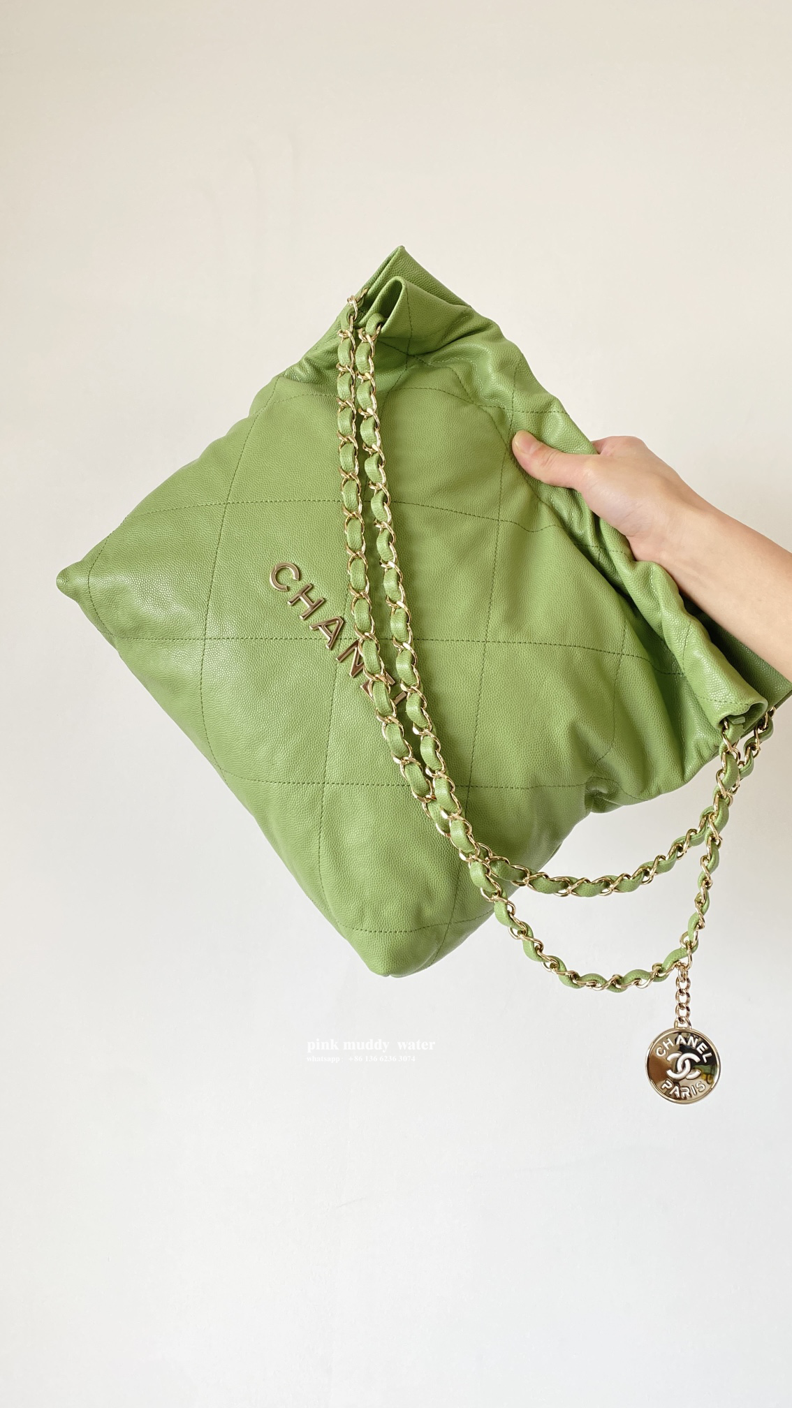 CHANEL 22Bag Tote Shopping Bag