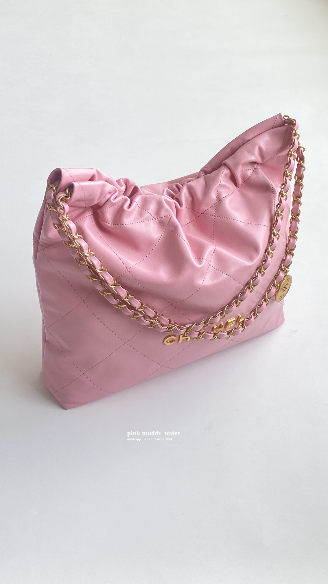 CHANEL 22Bag Tote Shopping Bag