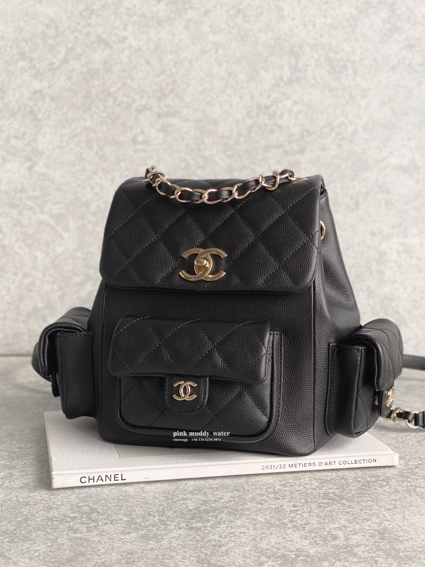 CHANEL Duma 23K Backpack