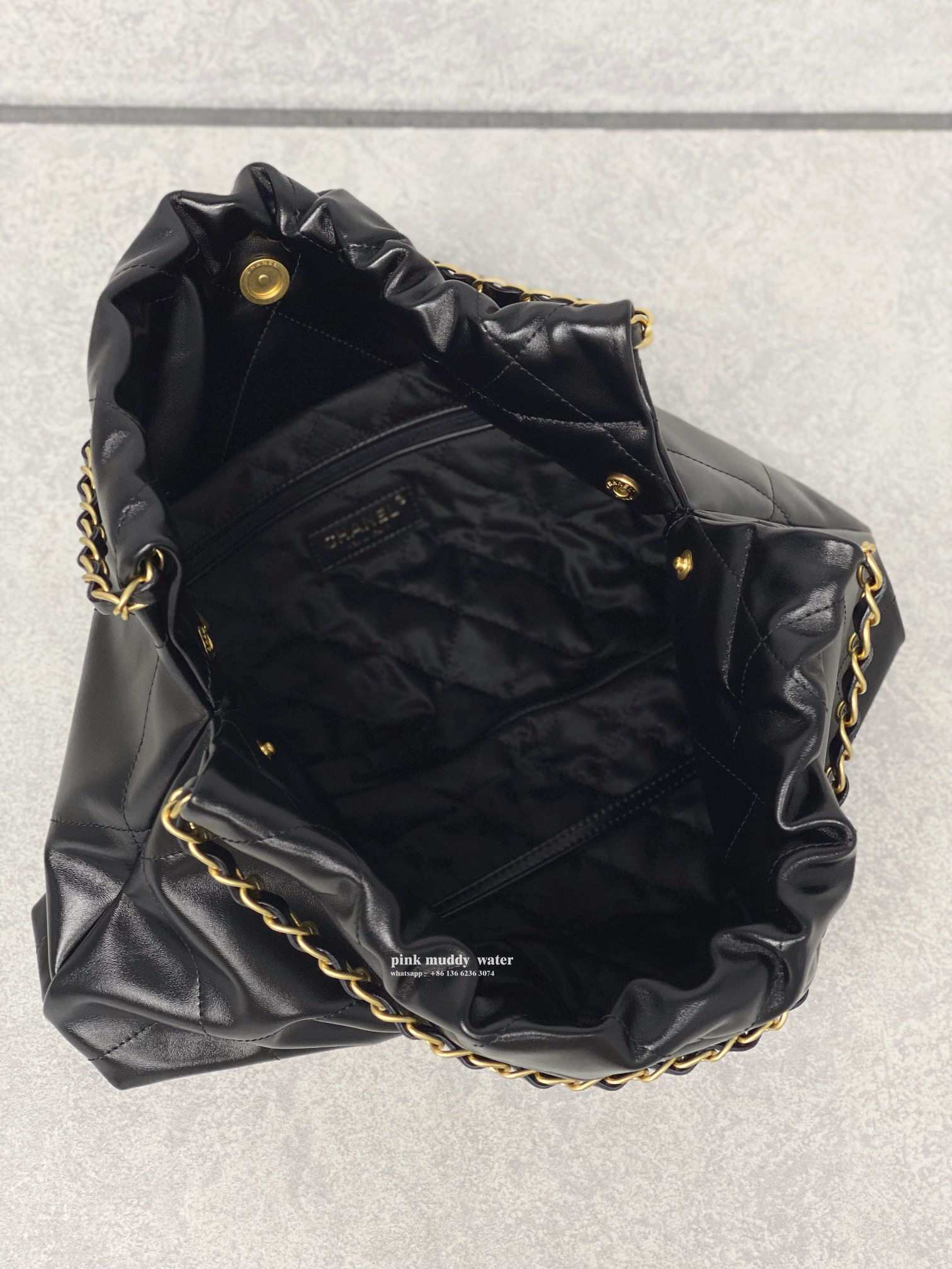 CHANEL 22Bag Tote Shopping Bag