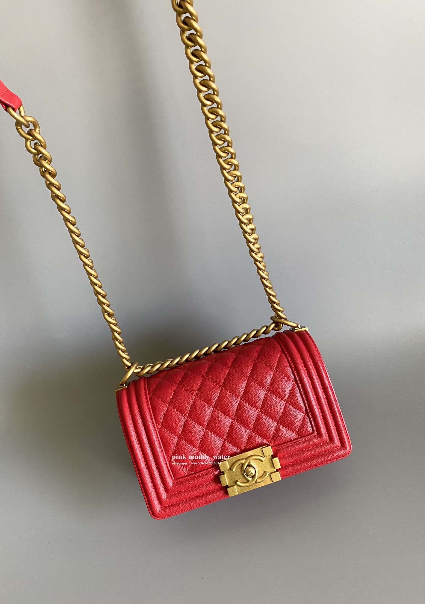 CHANEL Diamond Crossbody Bag