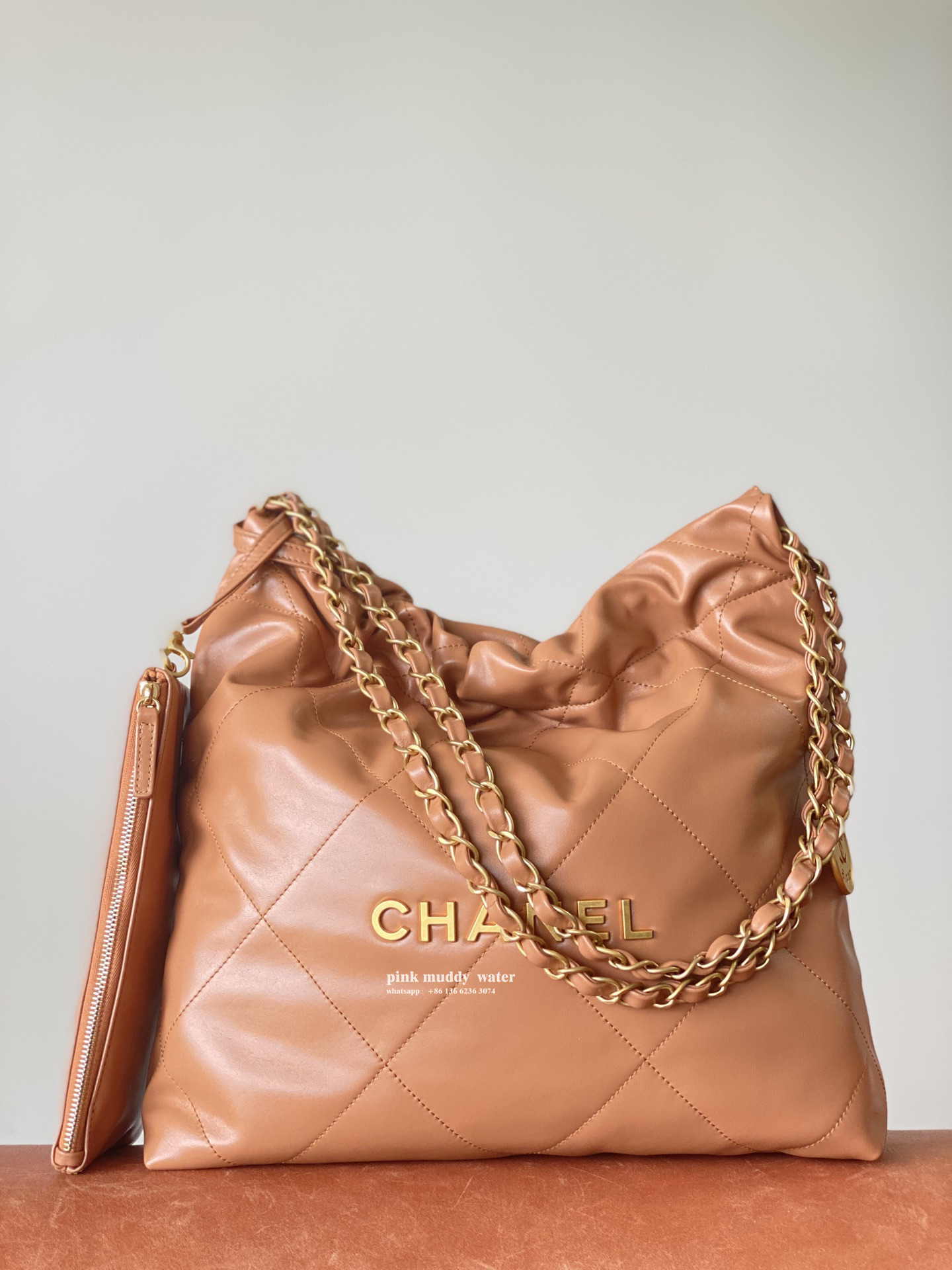 CHANEL 22Bag Tote Shopping Bag