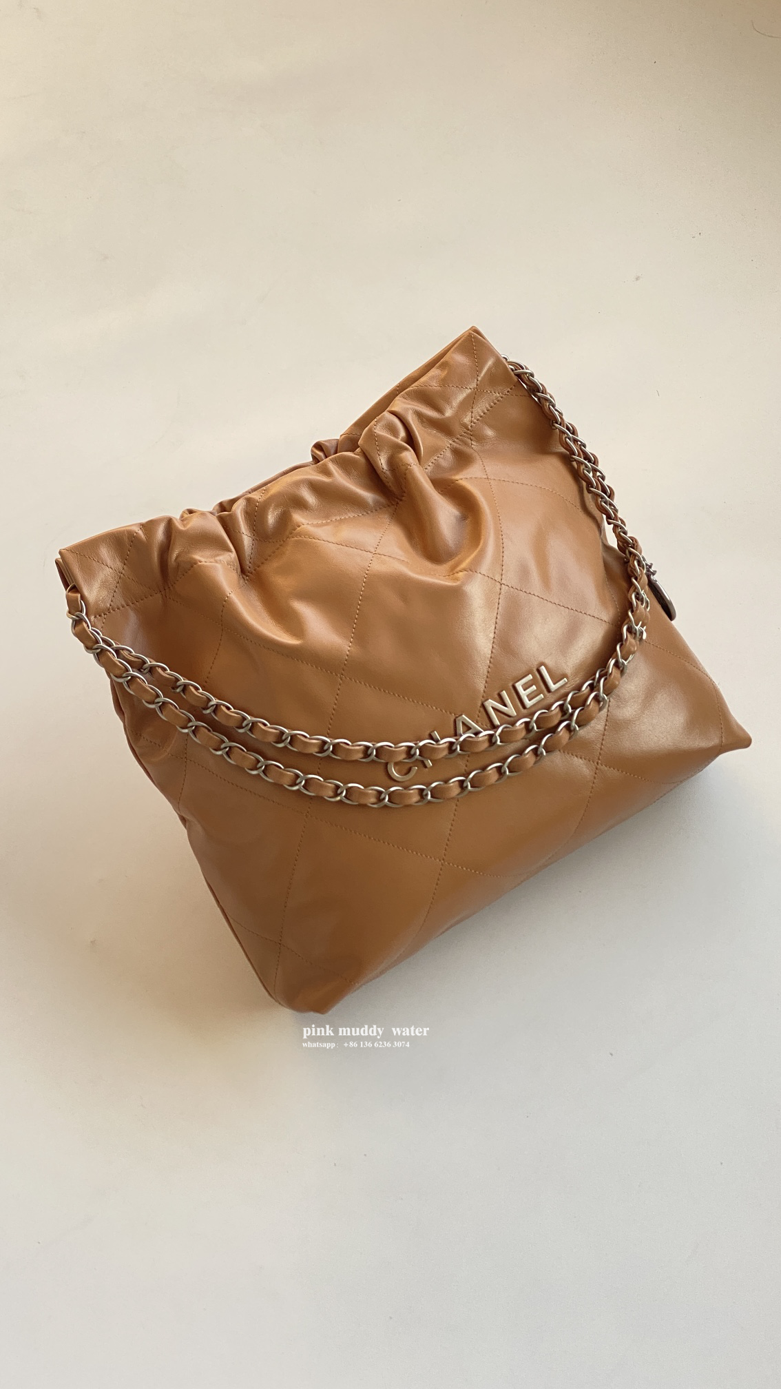 CHANEL 22Bag Tote Shopping Bag