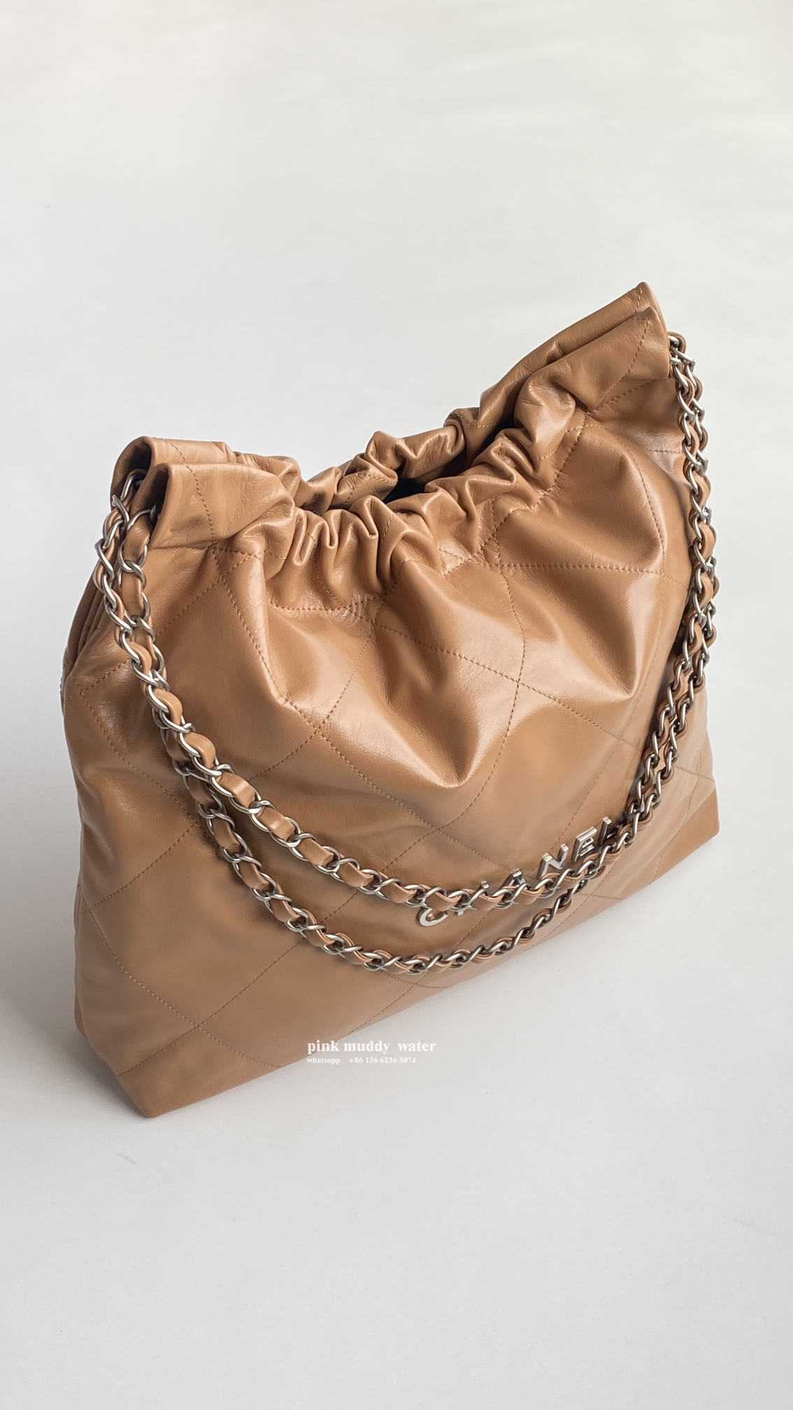 CHANEL 22Bag Tote Shopping Bag