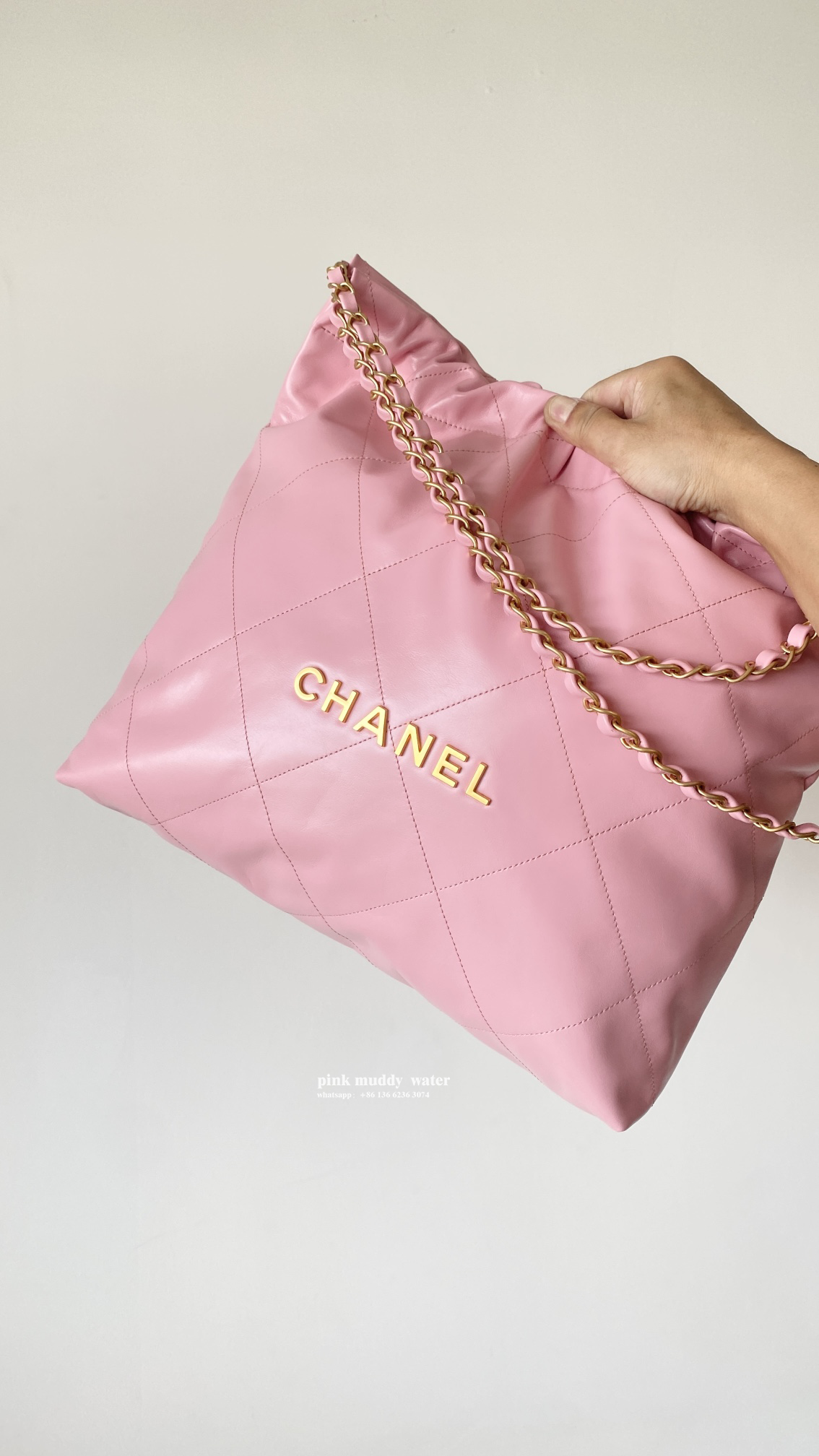 CHANEL 22Bag Tote Shopping Bag