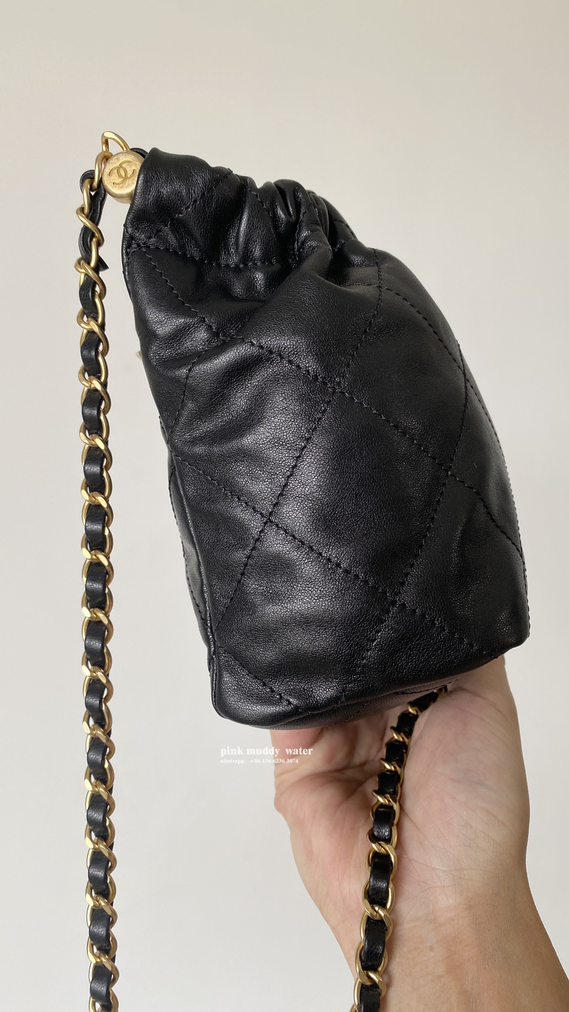 CHANEL22Bag 23P series bucket bag