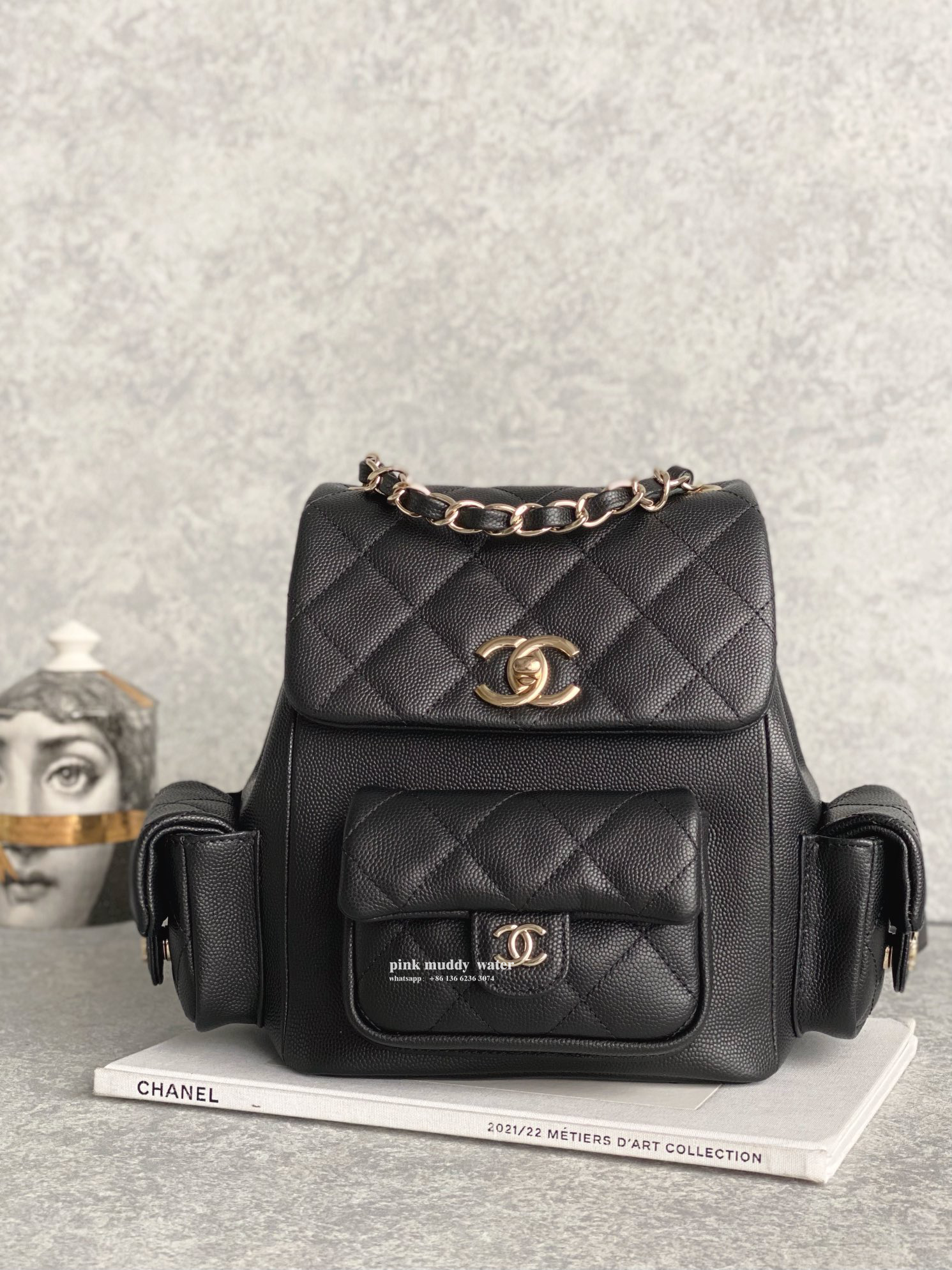 CHANEL Duma 23K Backpack