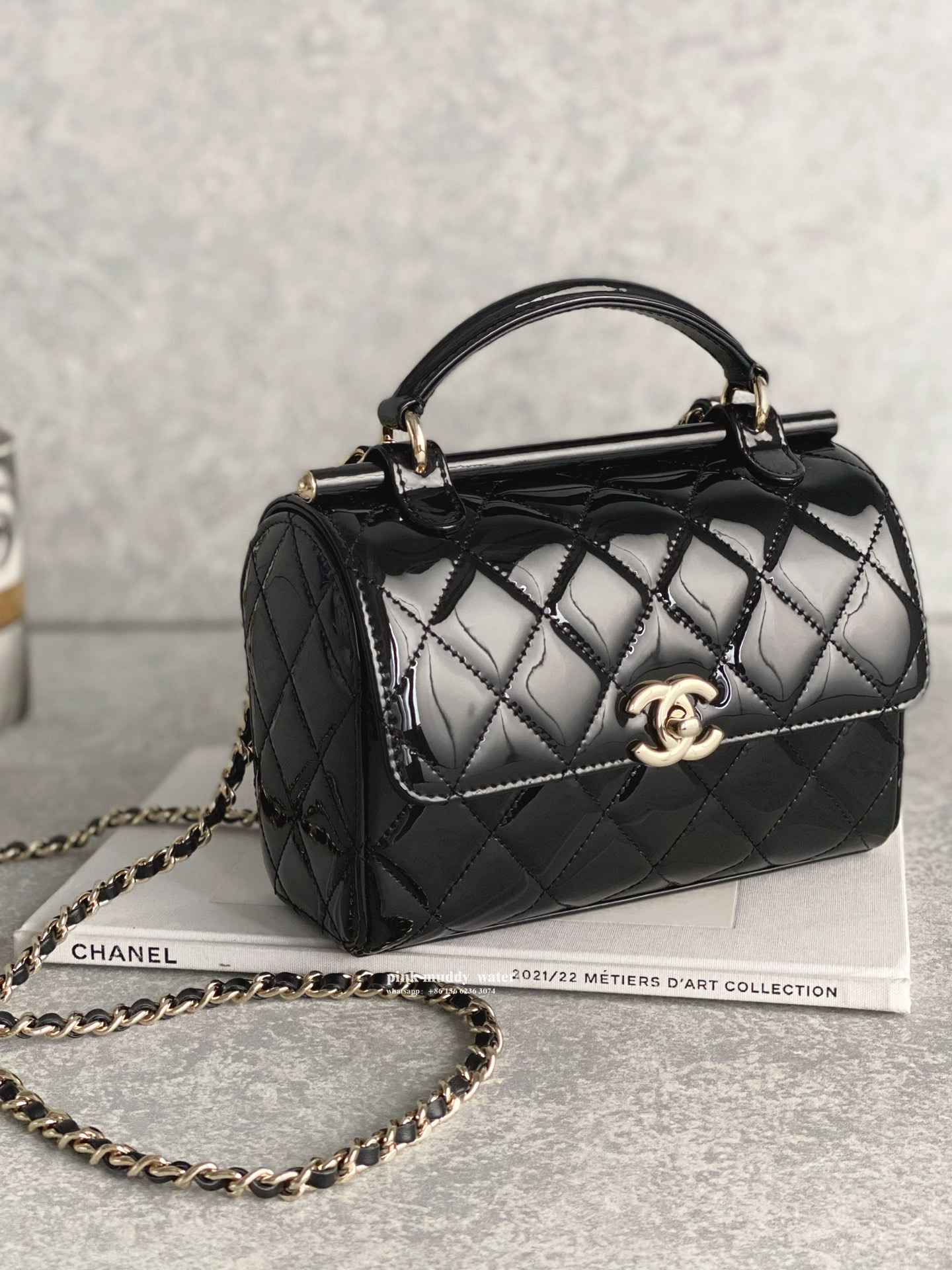 CHANEL23K shoulder crossbody handbag