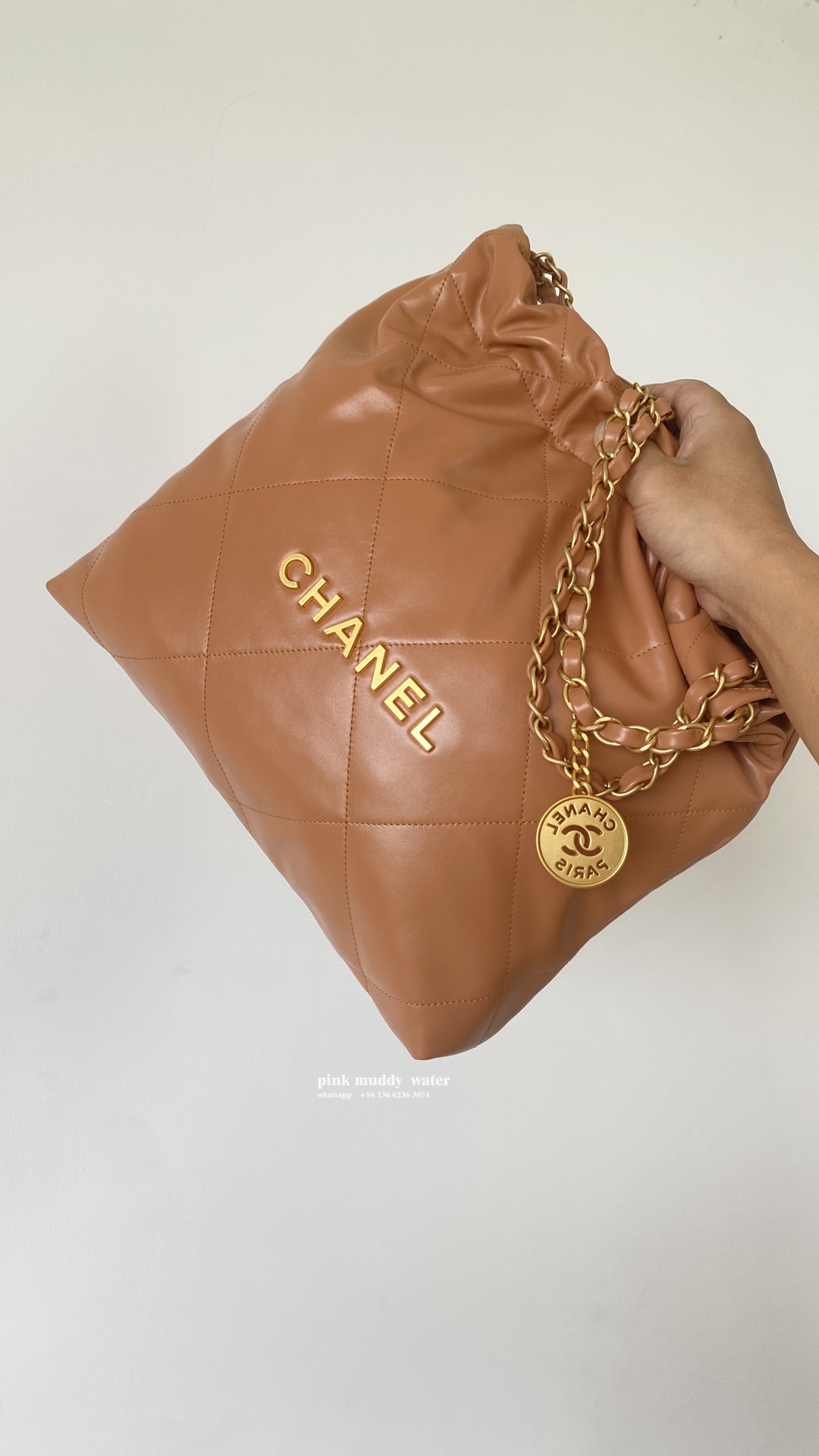 CHANEL 22Bag Tote Shopping Bag