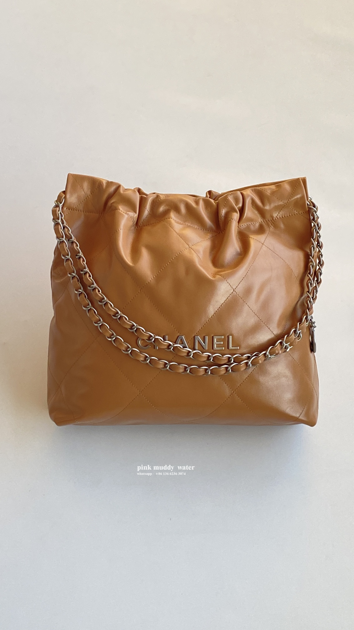 CHANEL 22Bag Tote Shopping Bag