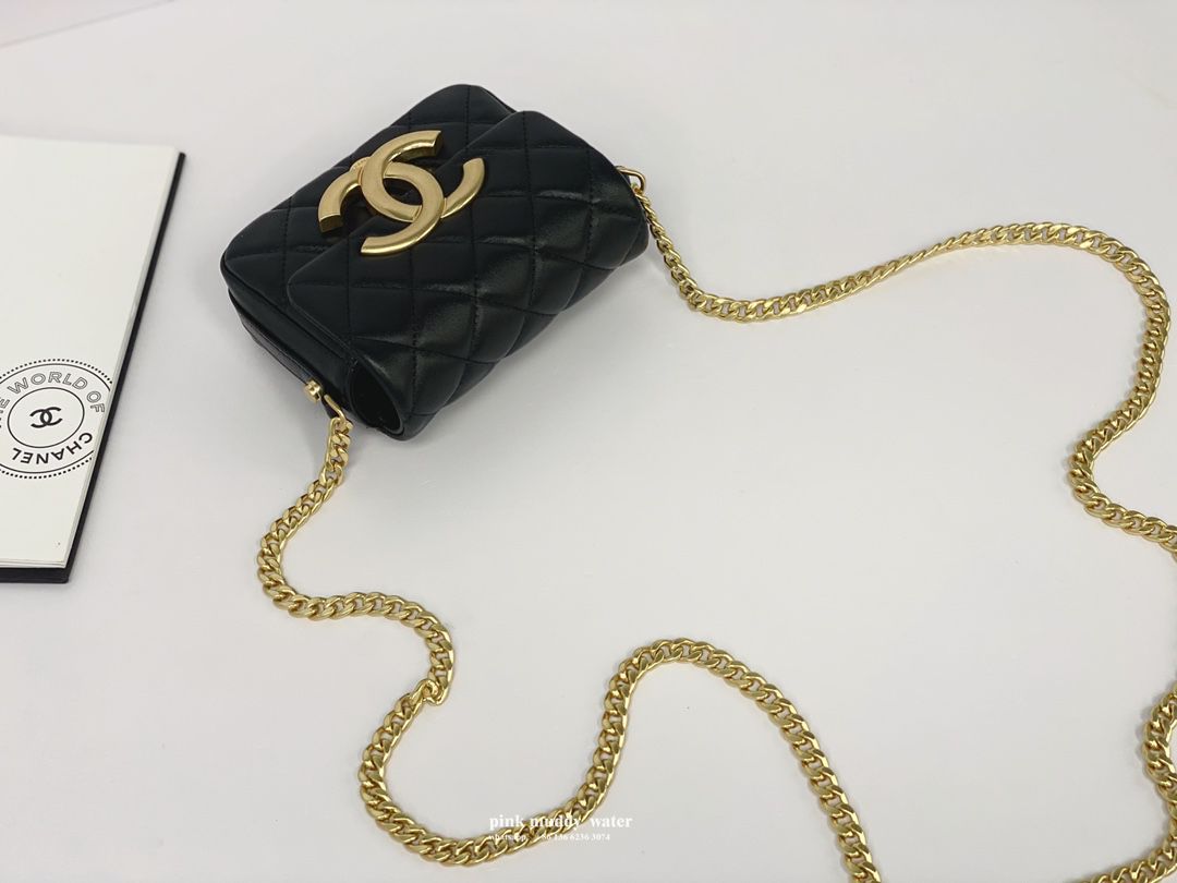 CHANEL 23P lambskin shoulder bag