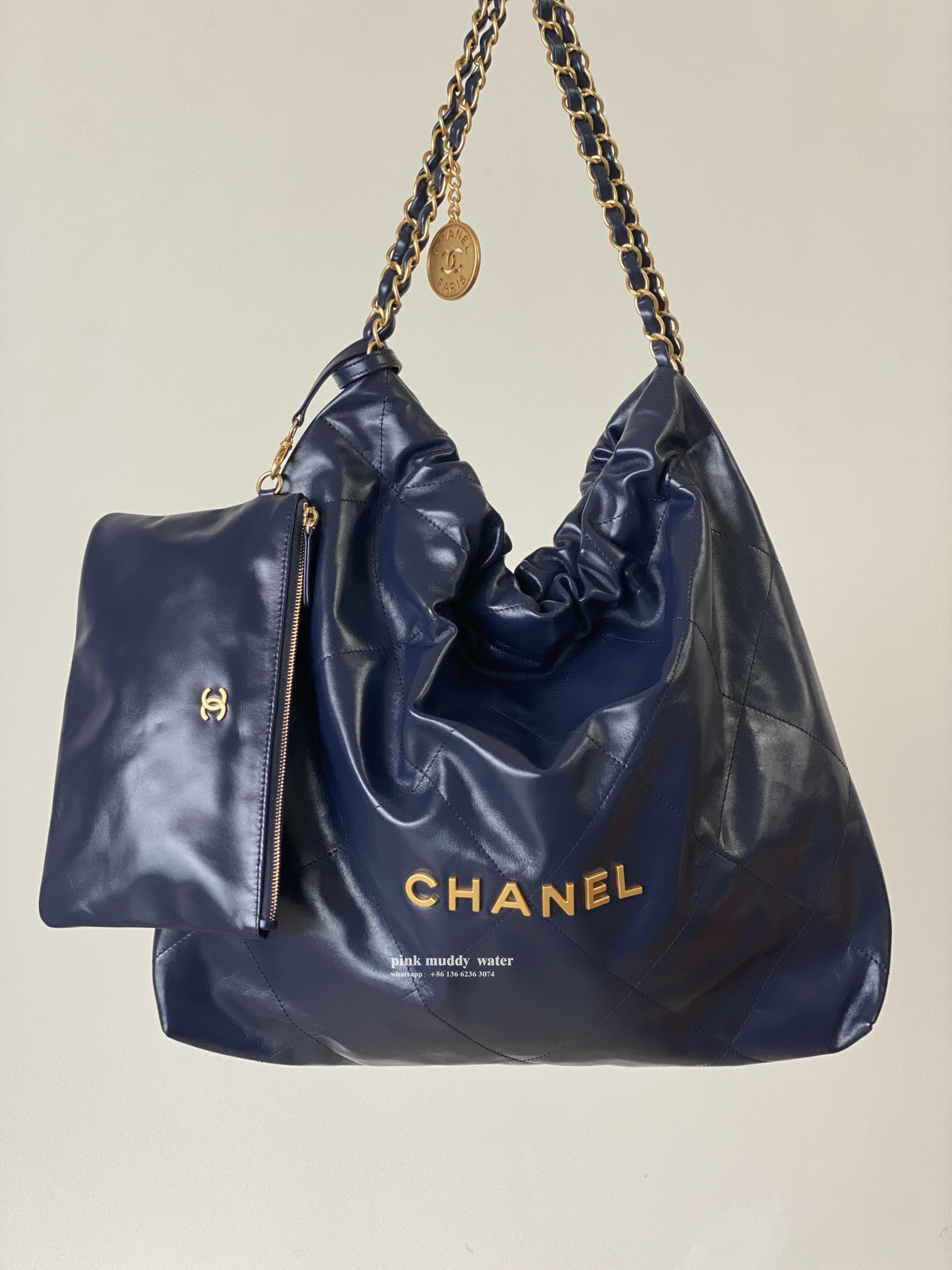CHANEL 22Bag Tote Shopping Bag