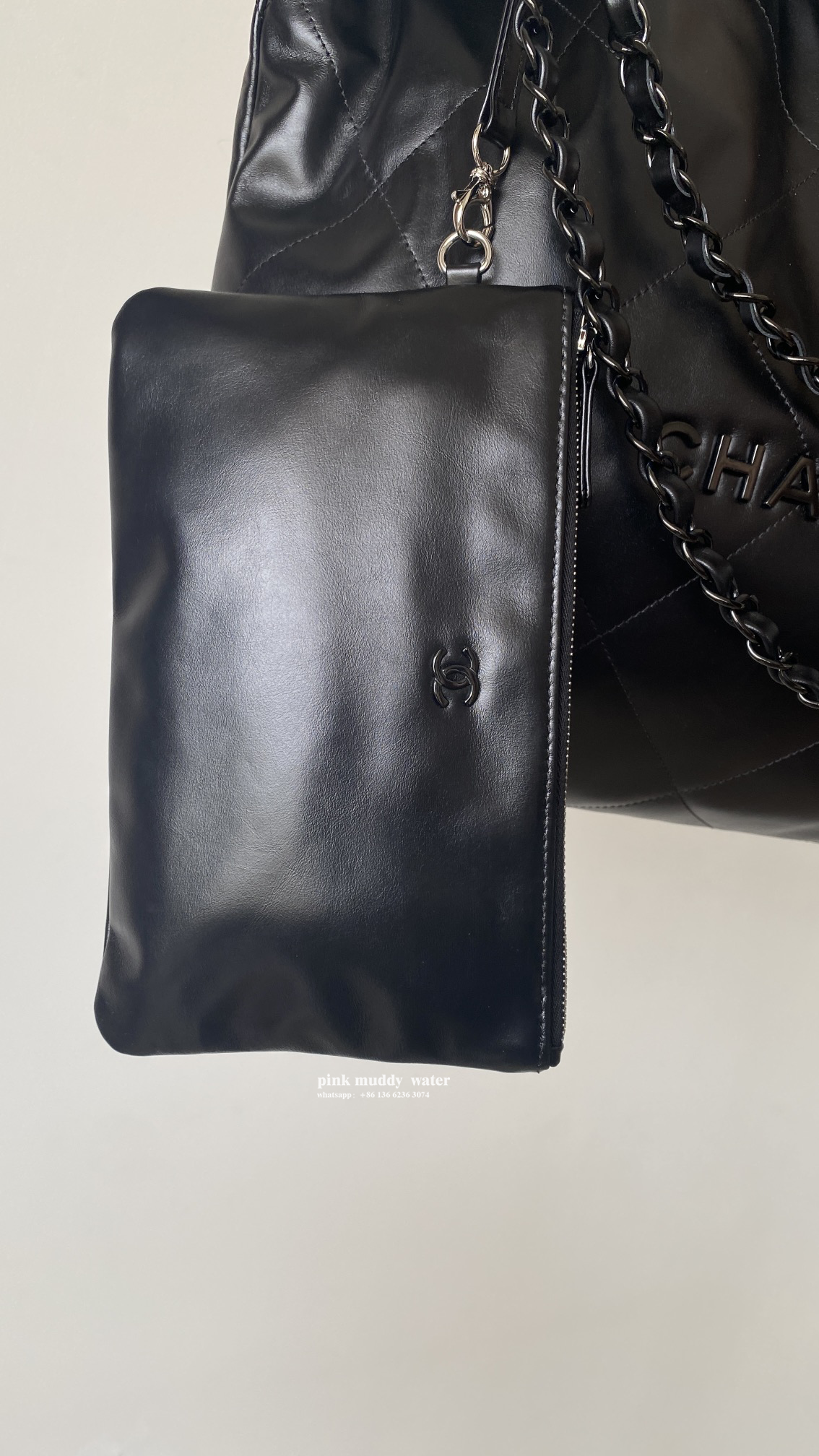 CHANEL 22Bag Tote Shopping Bag