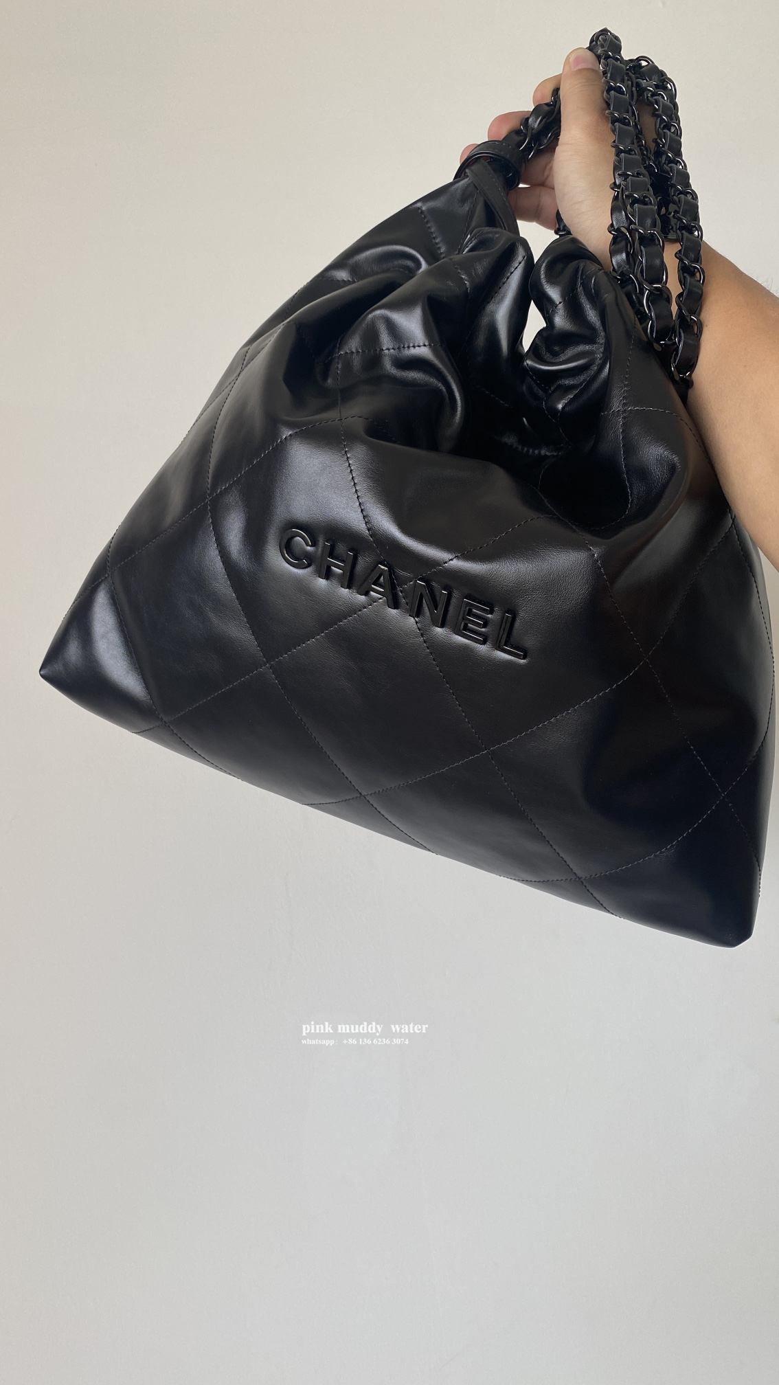 CHANEL 22Bag Tote Shopping Bag