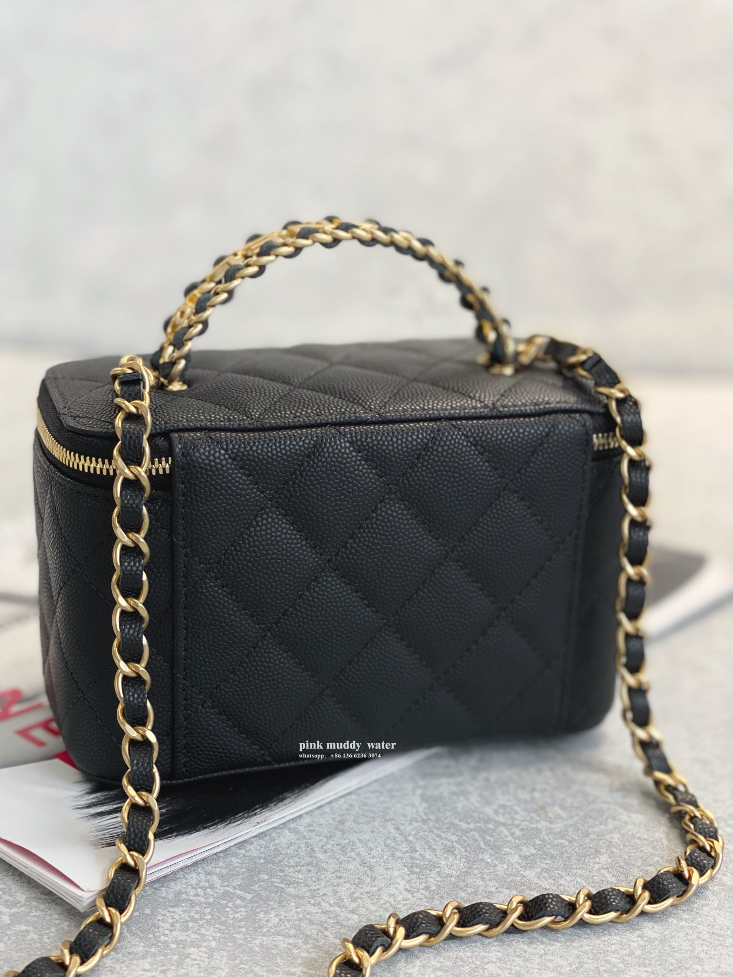 CHANEL handbag box bag