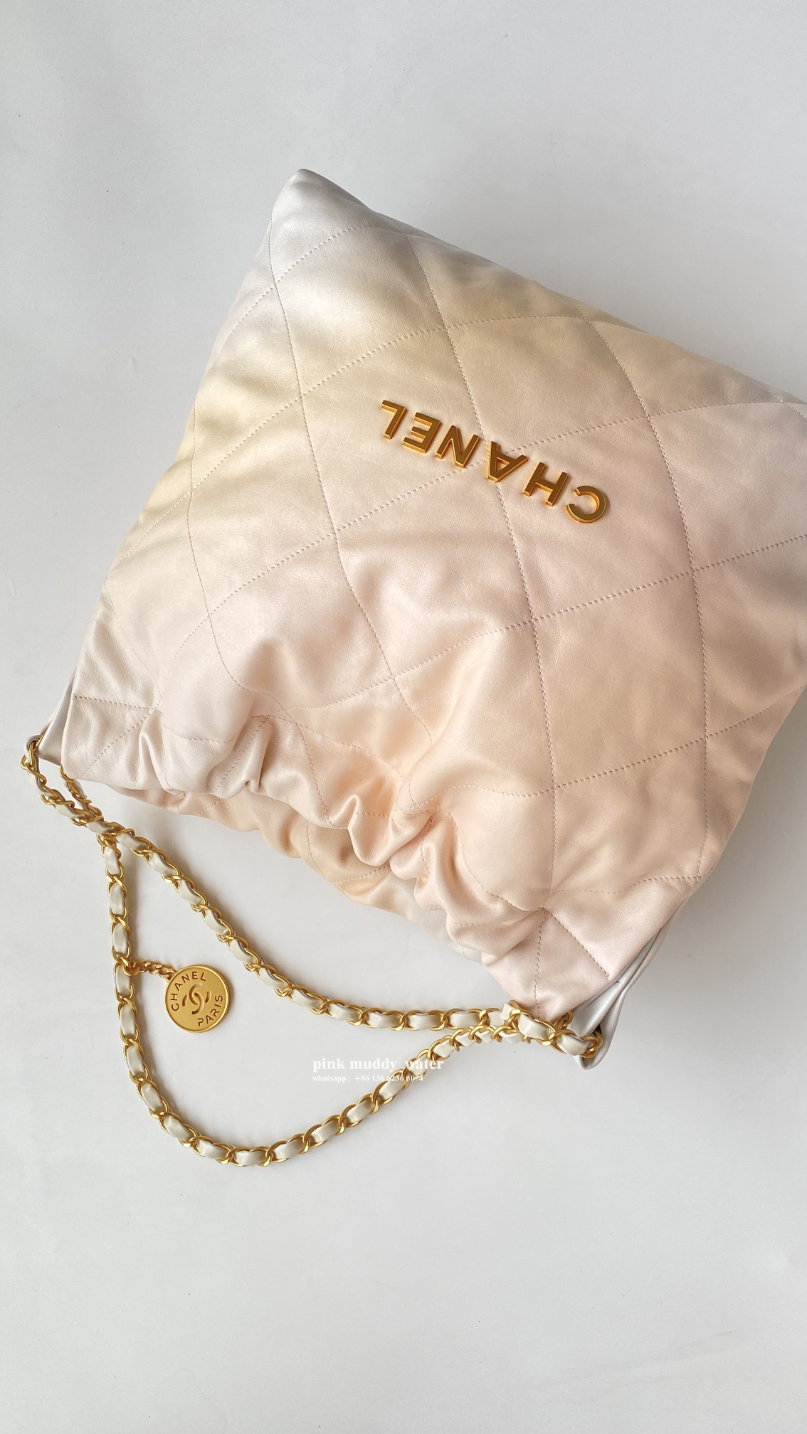 CHANEL 22Bag Tote Shopping Bag