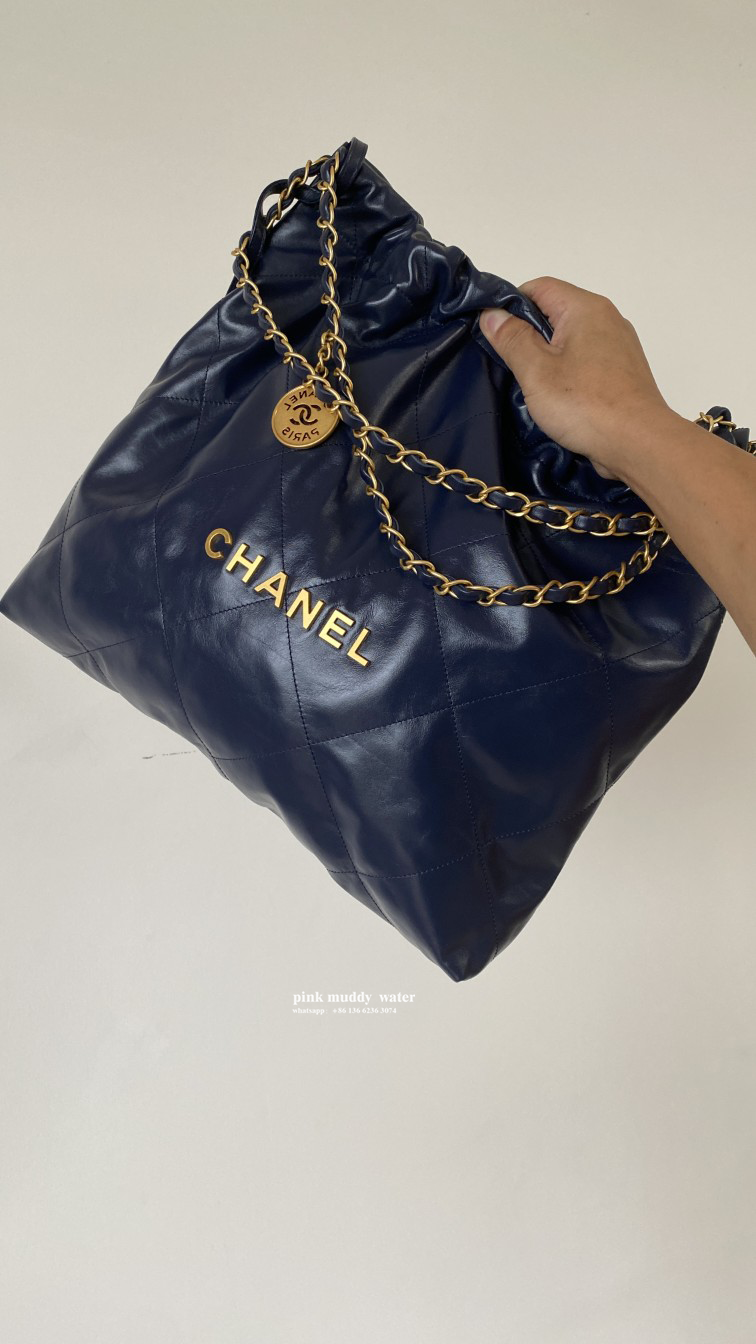 CHANEL 22Bag Tote Shopping Bag